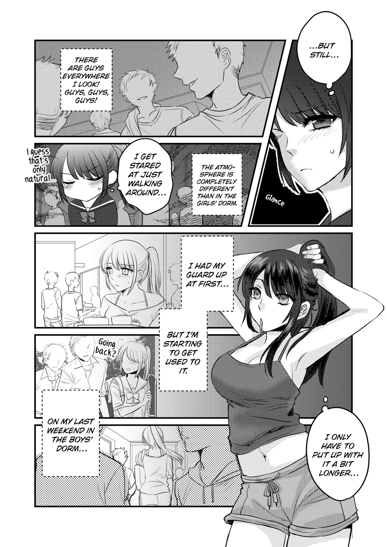 1-Shuukan dake Danshi Ryou de Sugosu koto ni natta Watashi ga Shojo o Sotsugyou shita Ken ni Tsukimashite | That Time I Spent a Week at the Boy's Dorm and Lost My Virginity. page 3 full