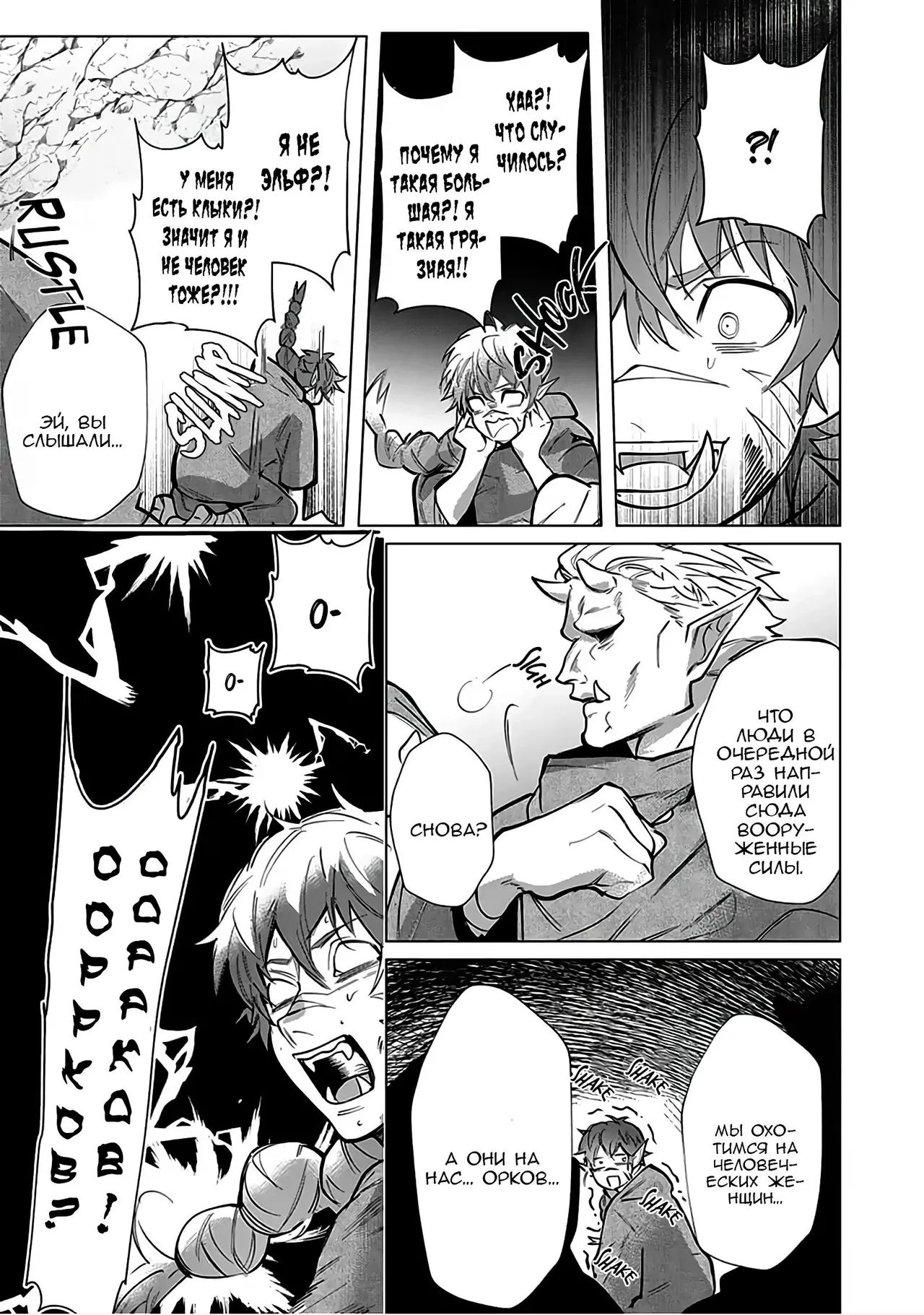 Hazure Shuzoku "Orc" ni Tensei shitara Saikyou Kishi-sama ni Torawaremashite page 8 full