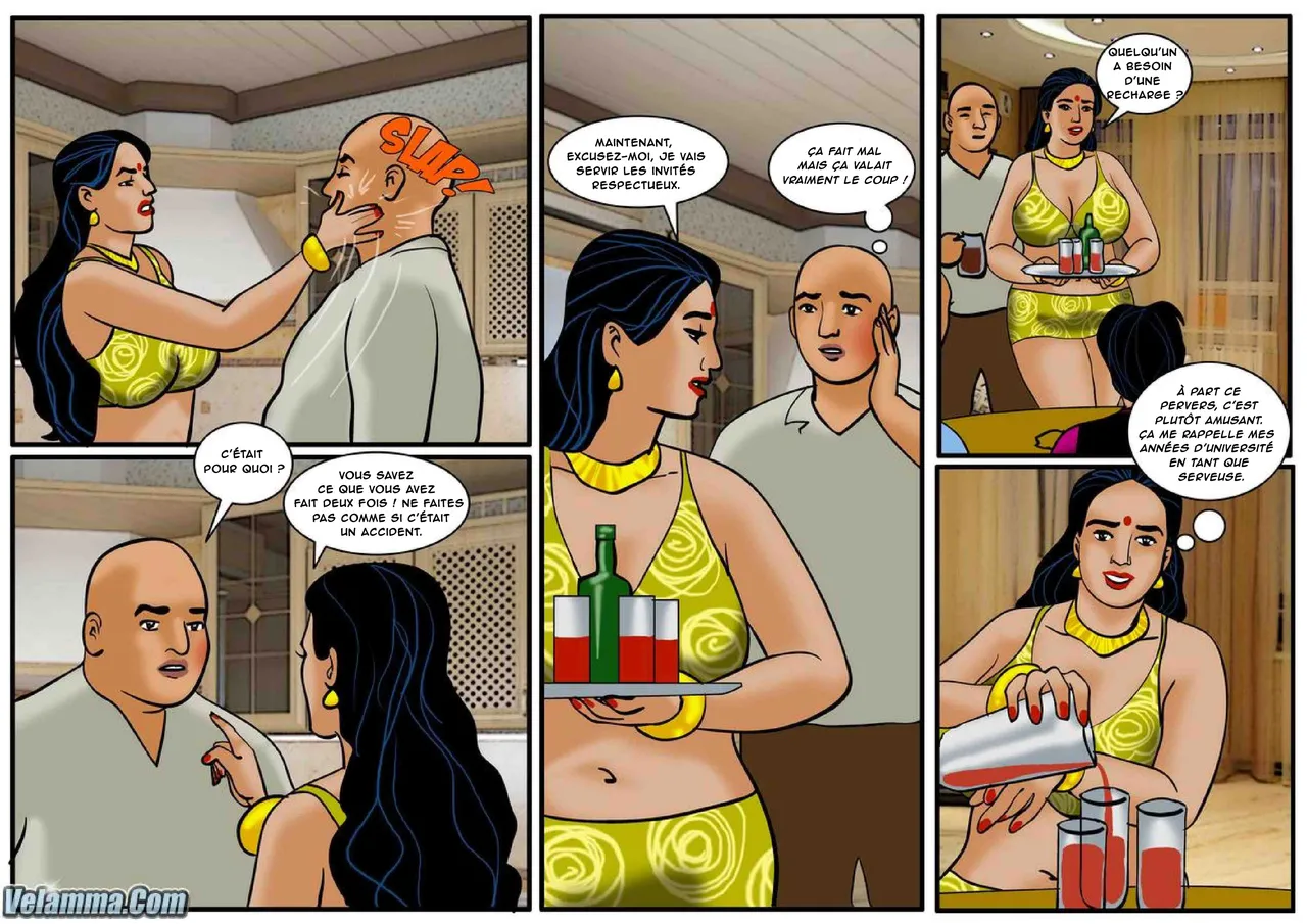 Velamma - 039- Quand il s'agit d'une partie de poker sexy, Vela fait tapis ! page 11 full