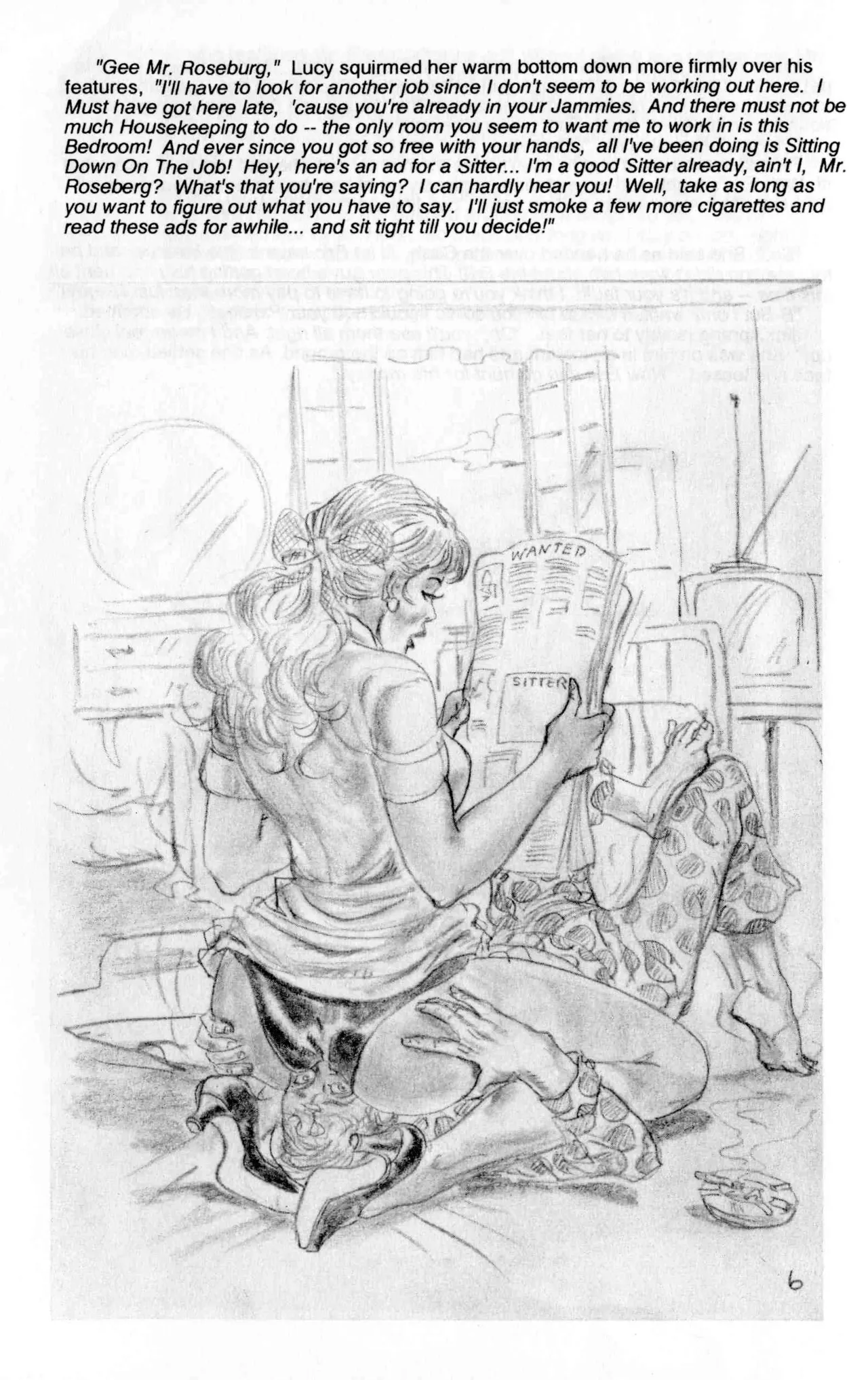 Stantoons #082 : Down and Helpless #1 - Eric Stanton & Alan Throne page 7 full