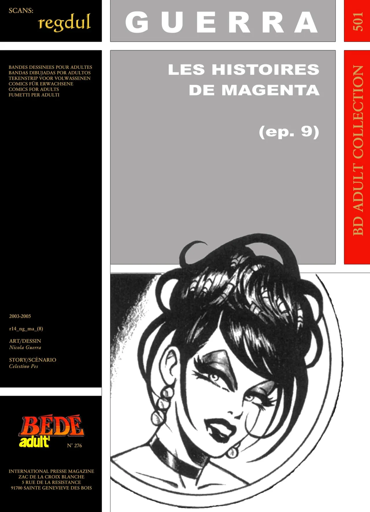 Nik Guerra & Celestino Pes - Les Histoires de Magenta #09 : Magenta Femme Fatale page 1 full