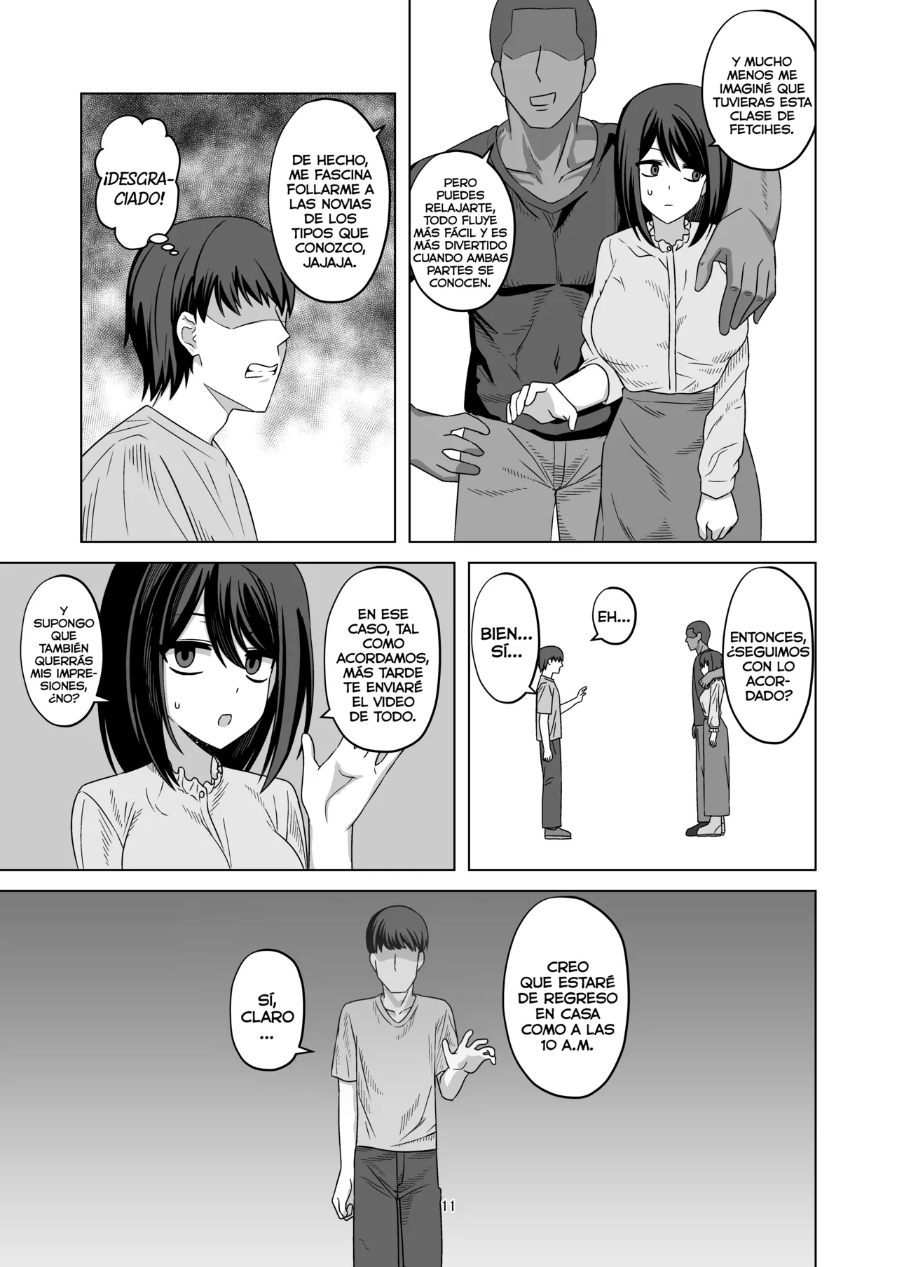 Muhyoujou-kko Netorase Takuran page 11 full