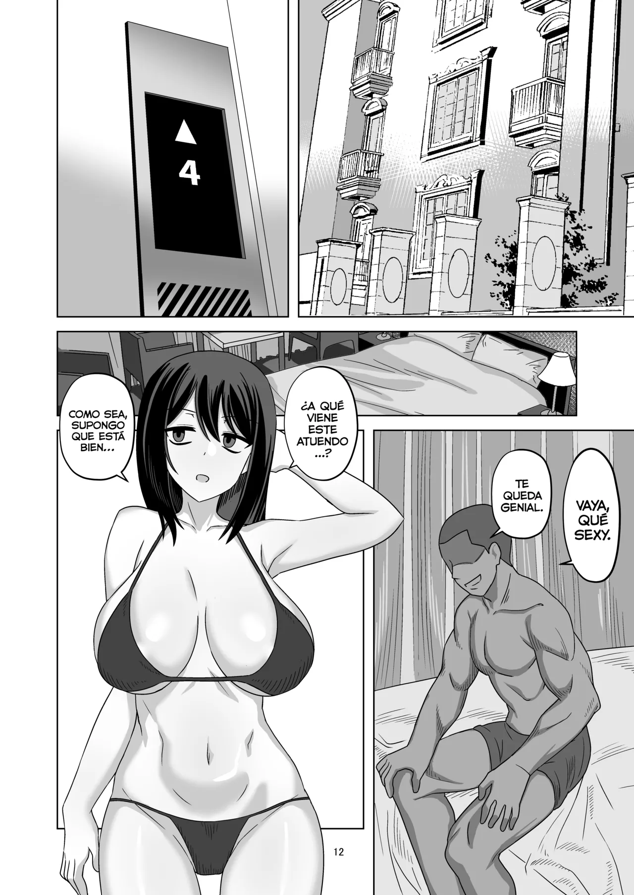 Muhyoujou-kko Netorase Takuran page 12 full