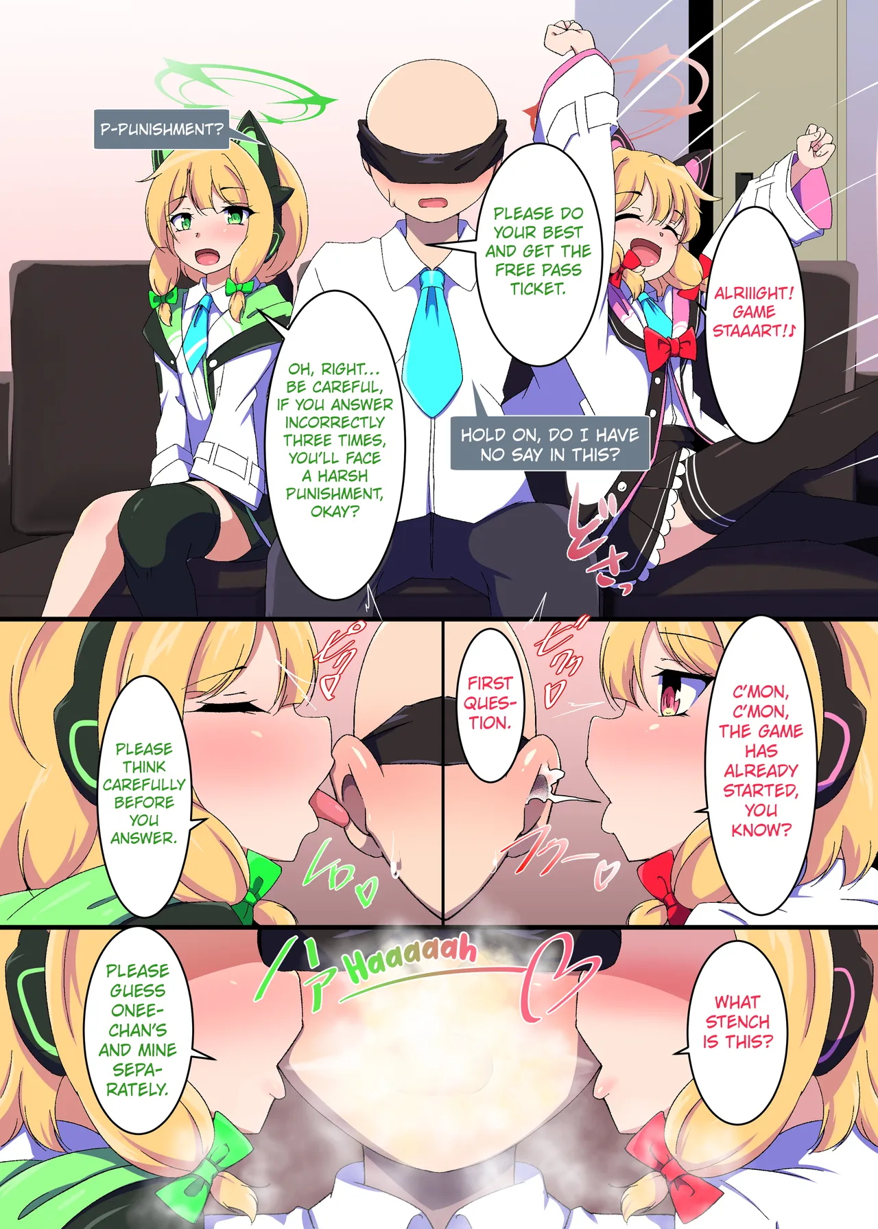 Game Daisuki Futago Shimai no Nioi Ate Game page 4 full