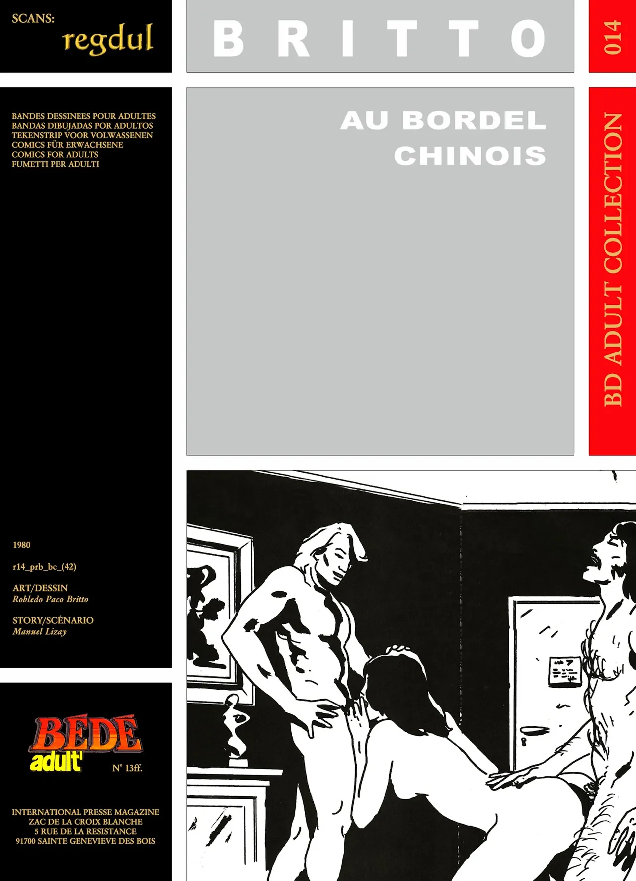 Paco Robledo Britto & Manuel Lizay  - Au bordel chinois page 1 full