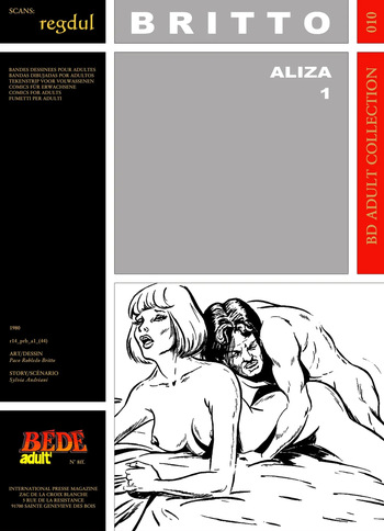 [Bédé Adult 10] Paco Robledo Britto & Sylvia Andréani - Aliza #1 cover