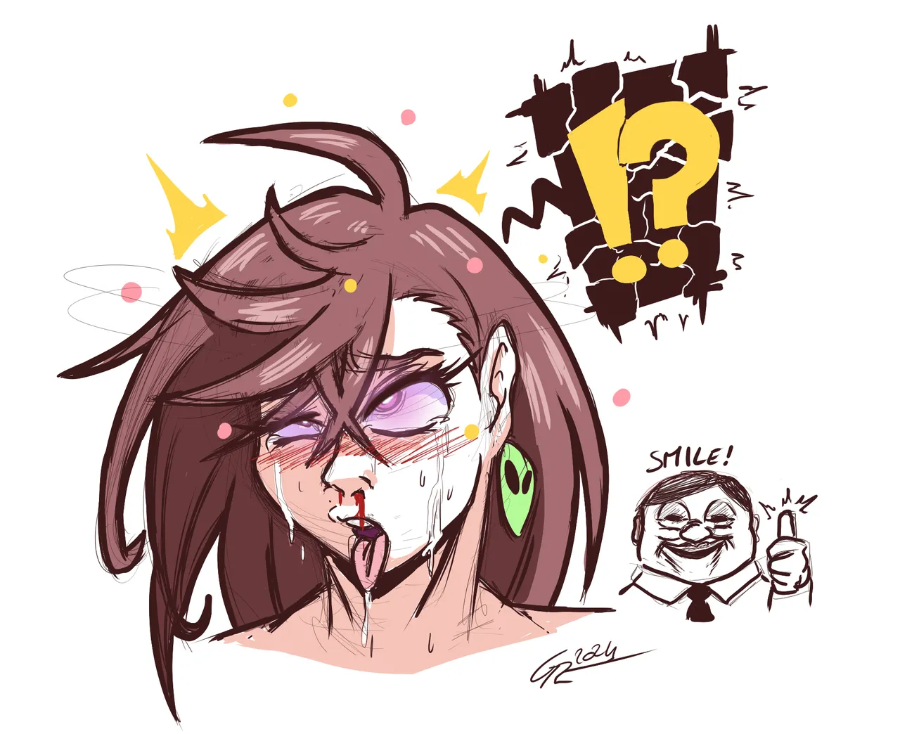 Ahegao Faces Série page 5 full