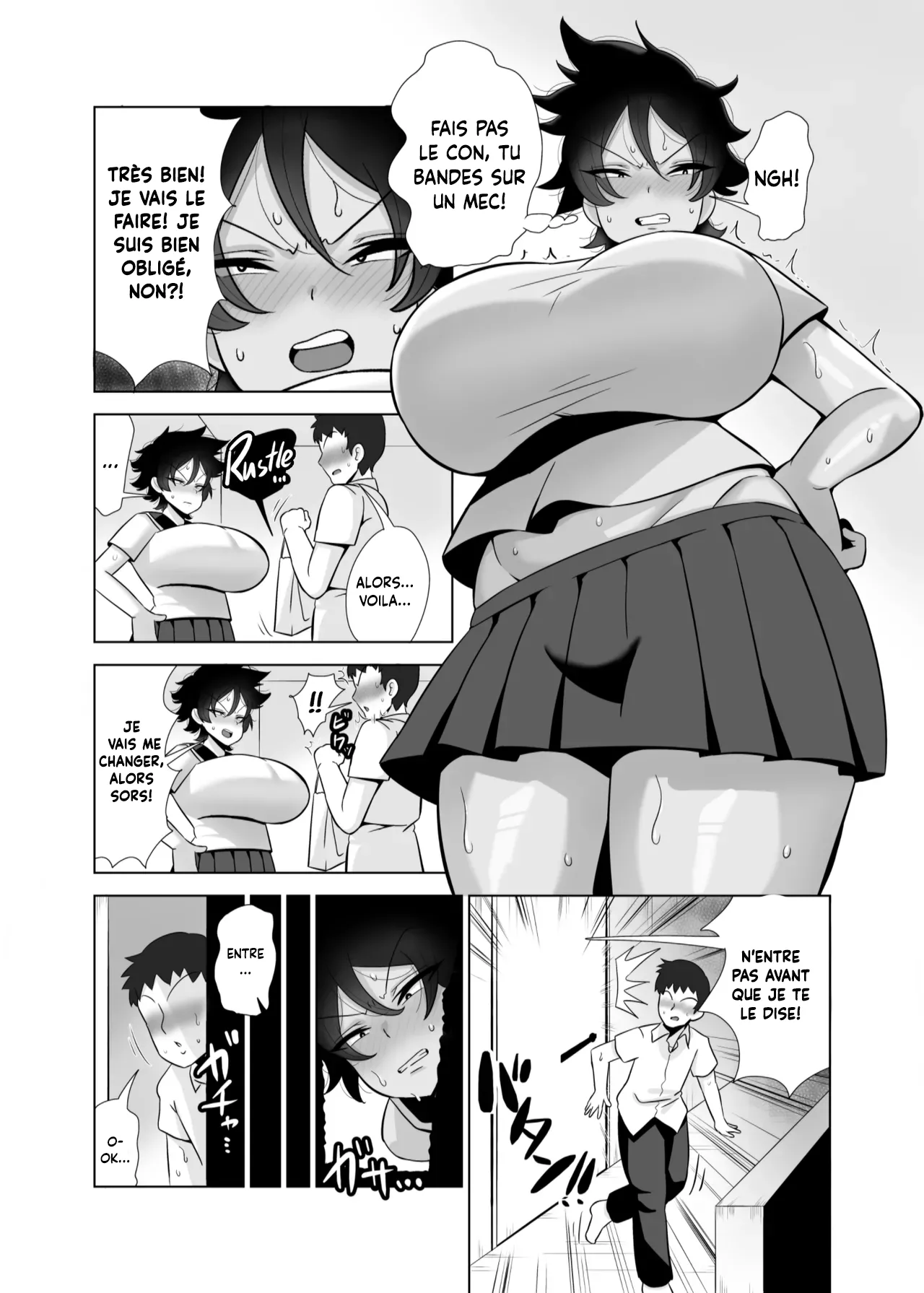 TS de Mesu ni Natta Ore wa Otoko Tomodachi to Dosukebe Koubi Suru | Je suis devenu une fille à cause du TS et j'ai baisé avec mon pote page 4 full