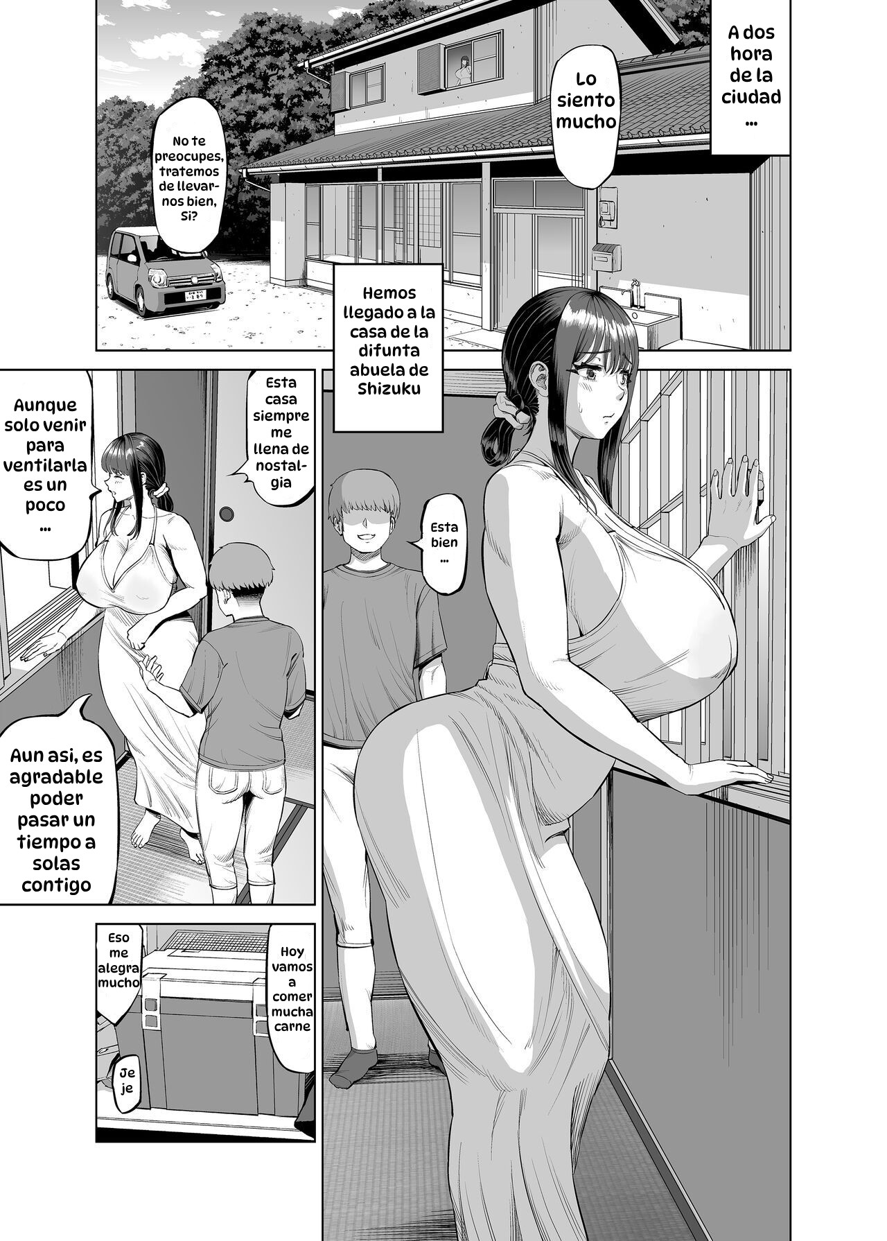 Tomodachi no Okaa-san ni Sasowarete... Inaka ni Kichaimashita｜Invitado por la Madre de mi Amigo... Terminé Yendo al Campo page 2 full