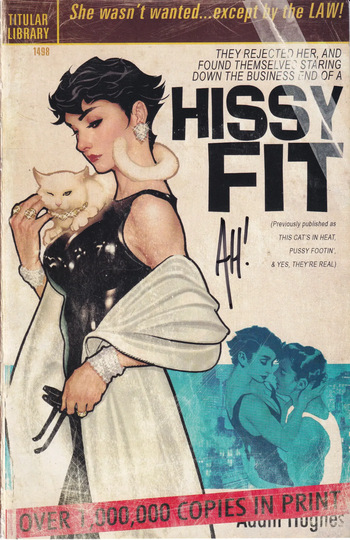 [Adam Hughes] Hissy Fit cover