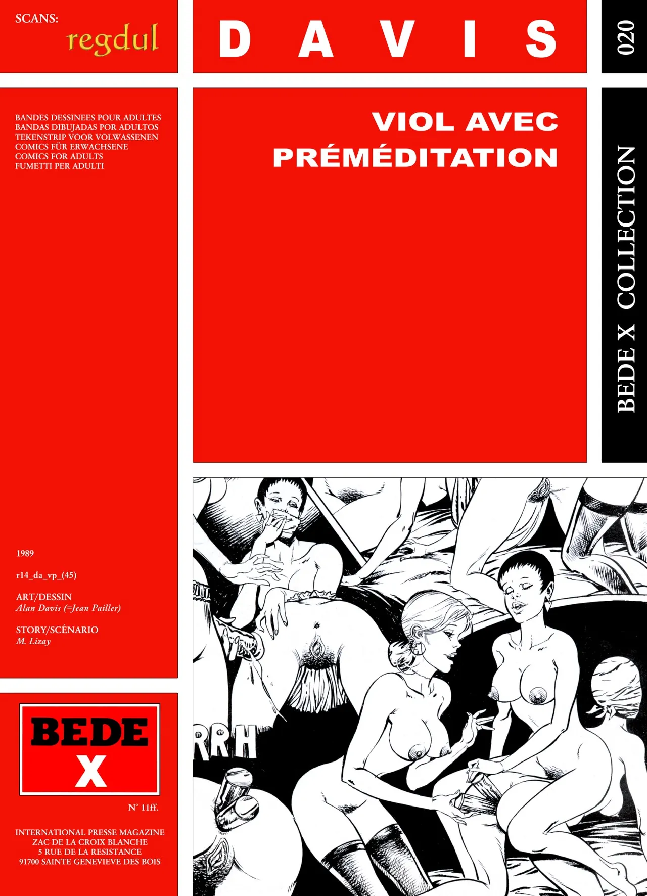 Alan Davis  & Manuel Lizay  - Viol avec préméditation page 1 full