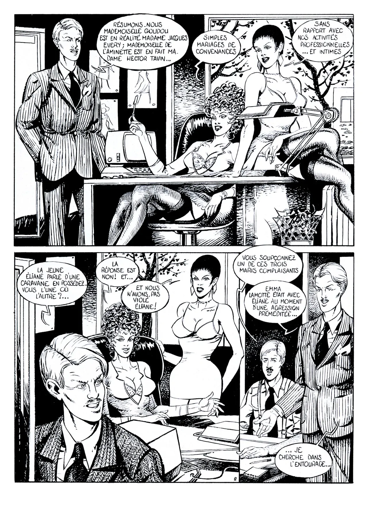 Alan Davis  & Manuel Lizay  - Viol avec préméditation page 9 full