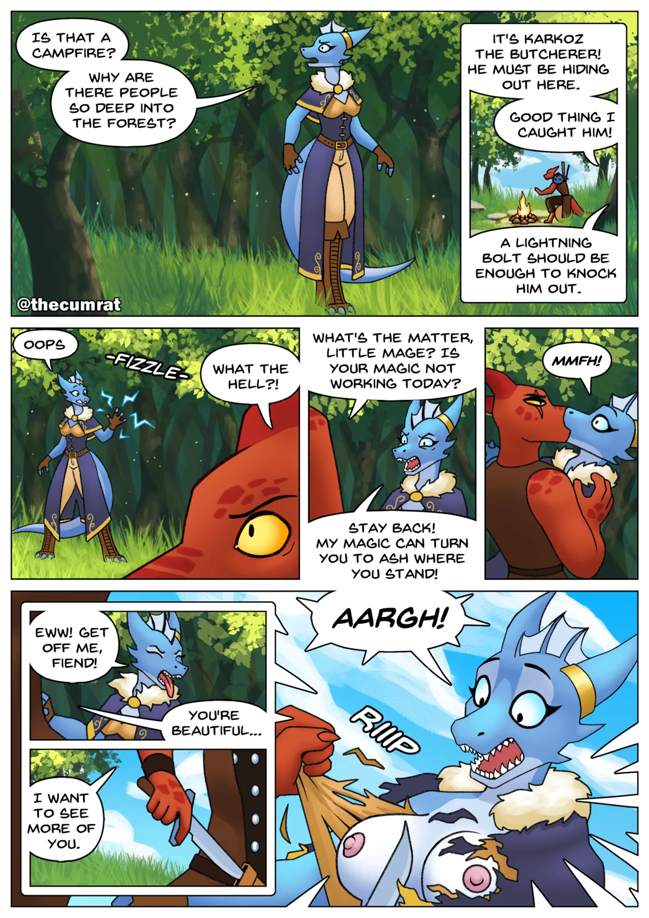 Defeated Princess page 1 full