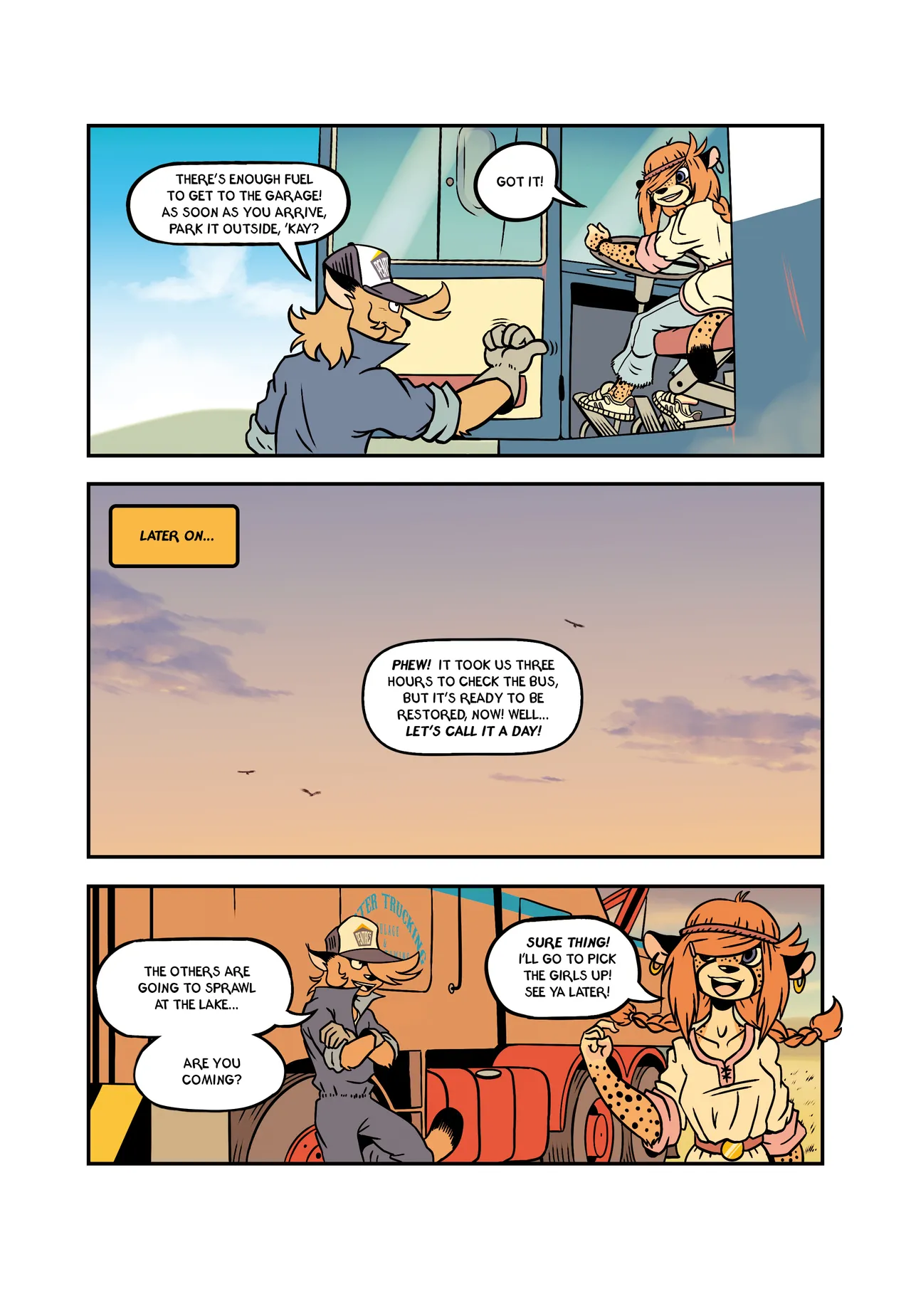 Truck Off: The Treasure of the Horde page 12 full