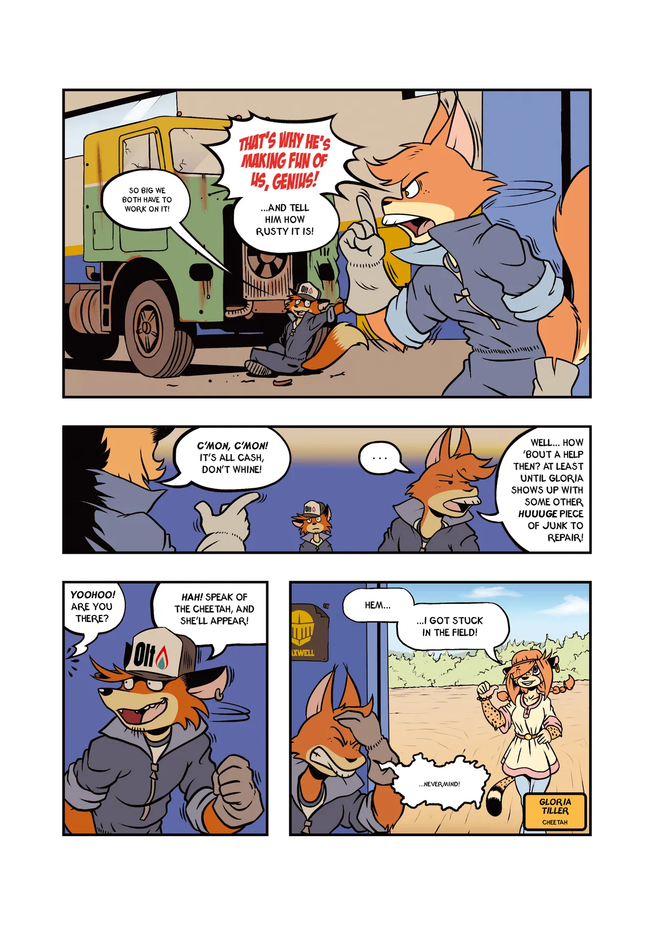 Truck Off: The Treasure of the Horde page 9 full