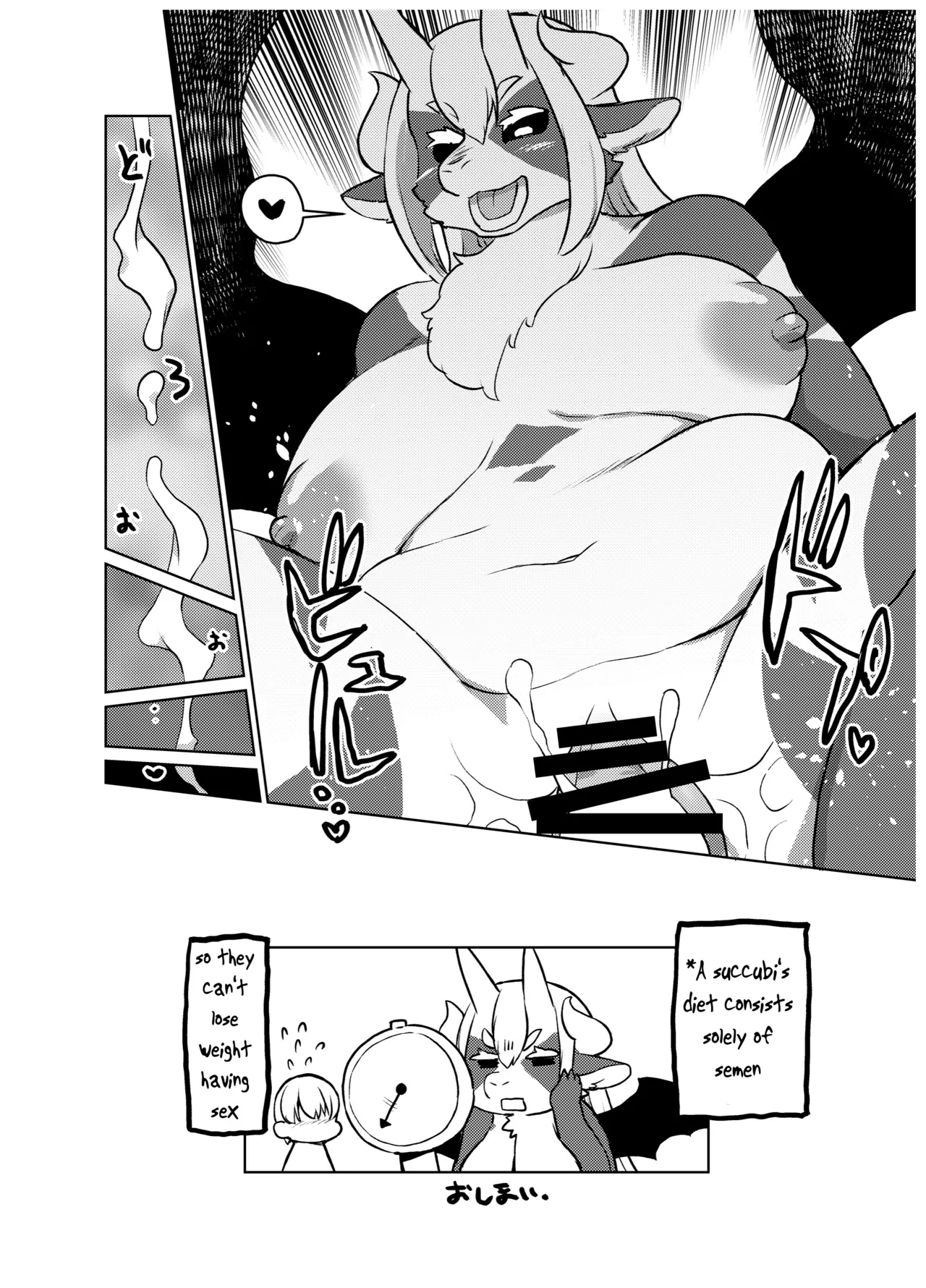 Fat Succubus  English page 8 full