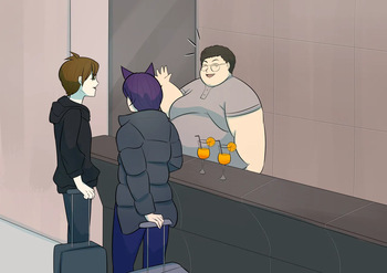 [ Cvetkanille ] Xenon and Hieru fattening staycation cover