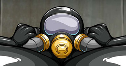 部族化ぐだ男のラバースーツ