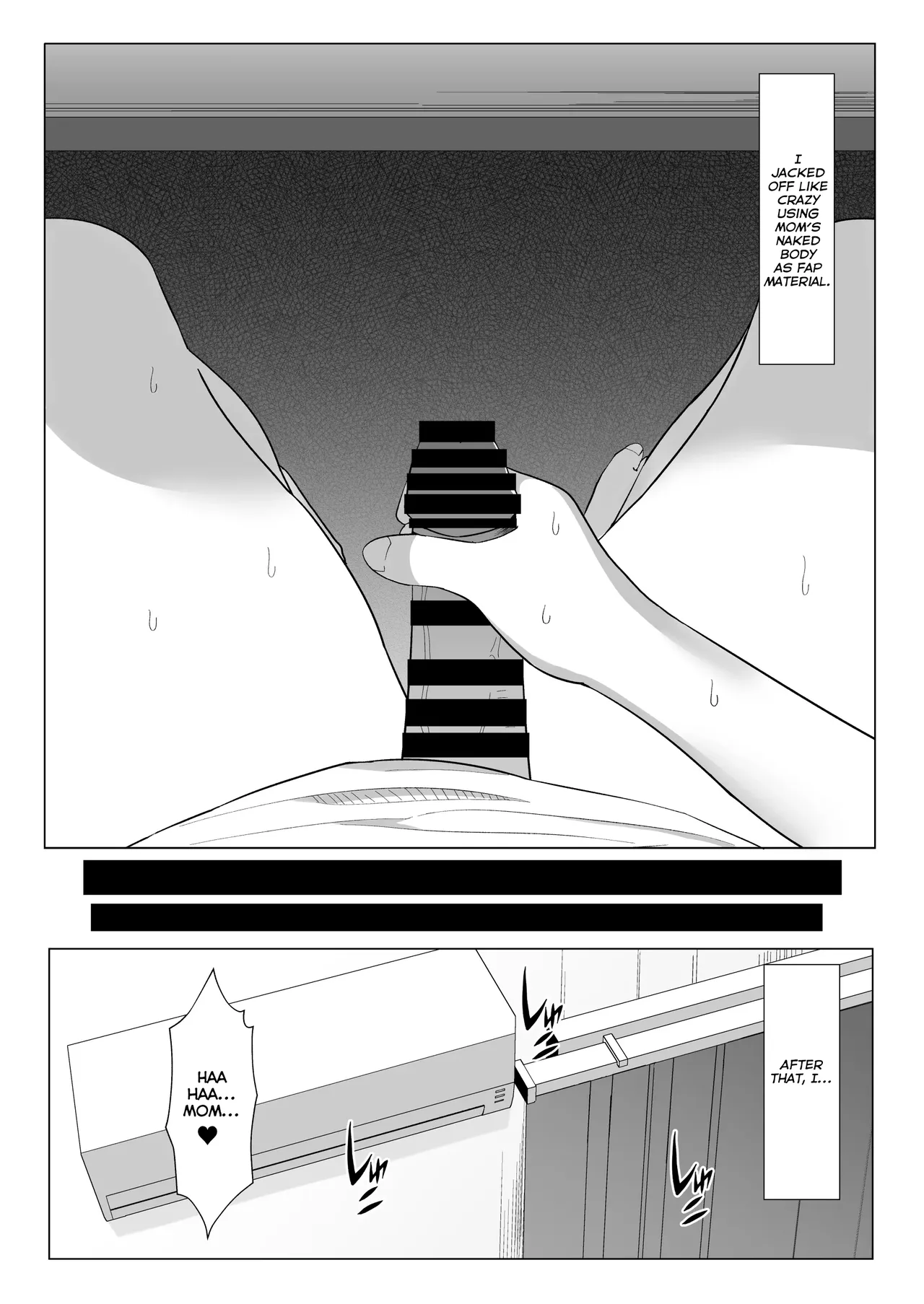 Kaa-chan to Sex Shinai to Derarenai Heya ~Kuchiurusai Haha to Hankouki no Ore~ | A Room I Can't Leave Without Having Incestuous Sex With My Mom: My Nagging Mother and Rebellious Me page 7 full
