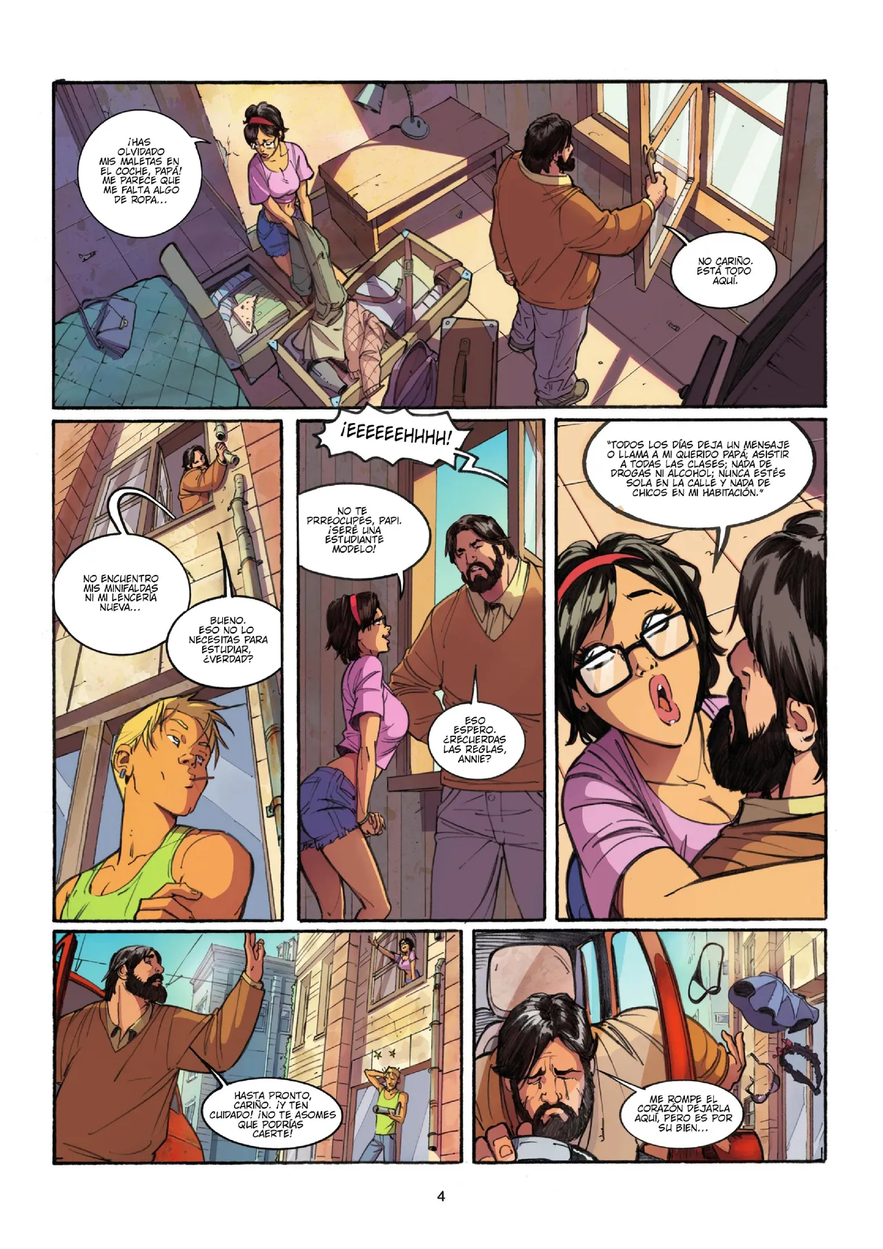 Annie va a la facultad page 5 full