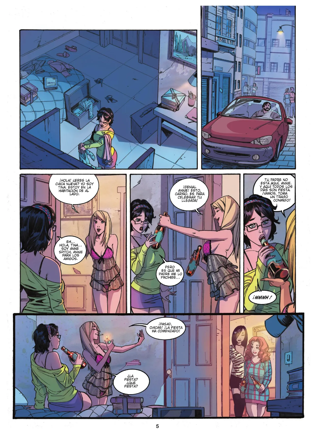 Annie va a la facultad page 6 full