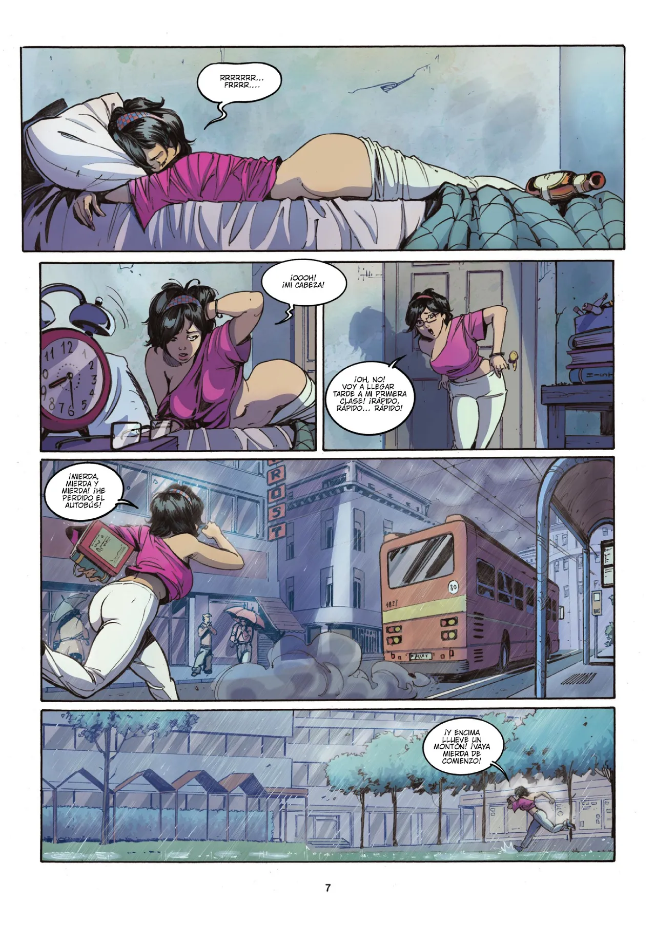 Annie va a la facultad page 8 full