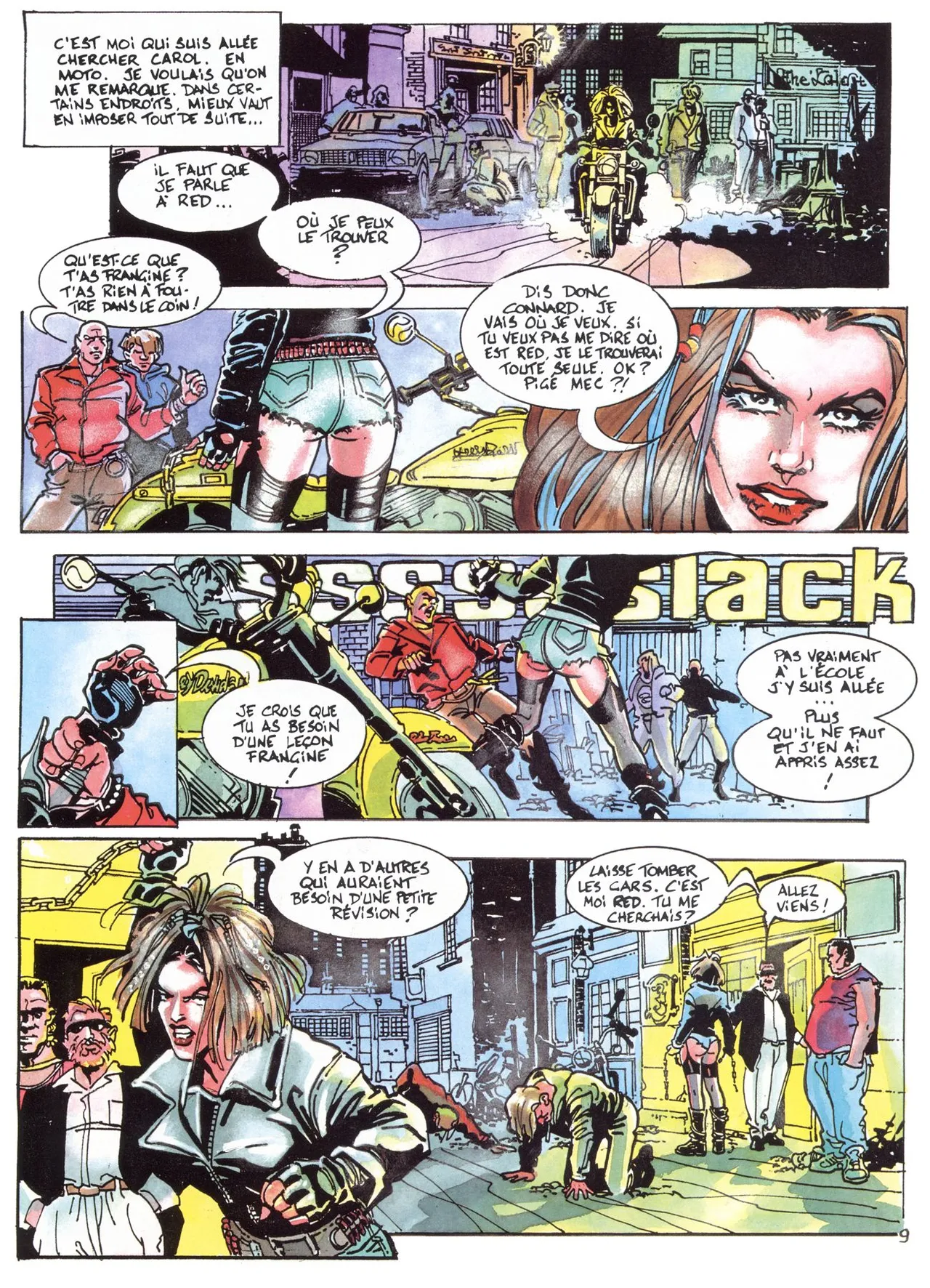 S. Cafagna & Dante Tiberia - Les Night Angels #1 page 10 full