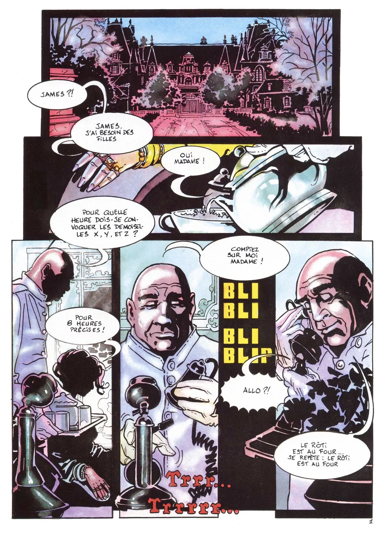S. Cafagna & Dante Tiberia - Les Night Angels #1 page 2 full