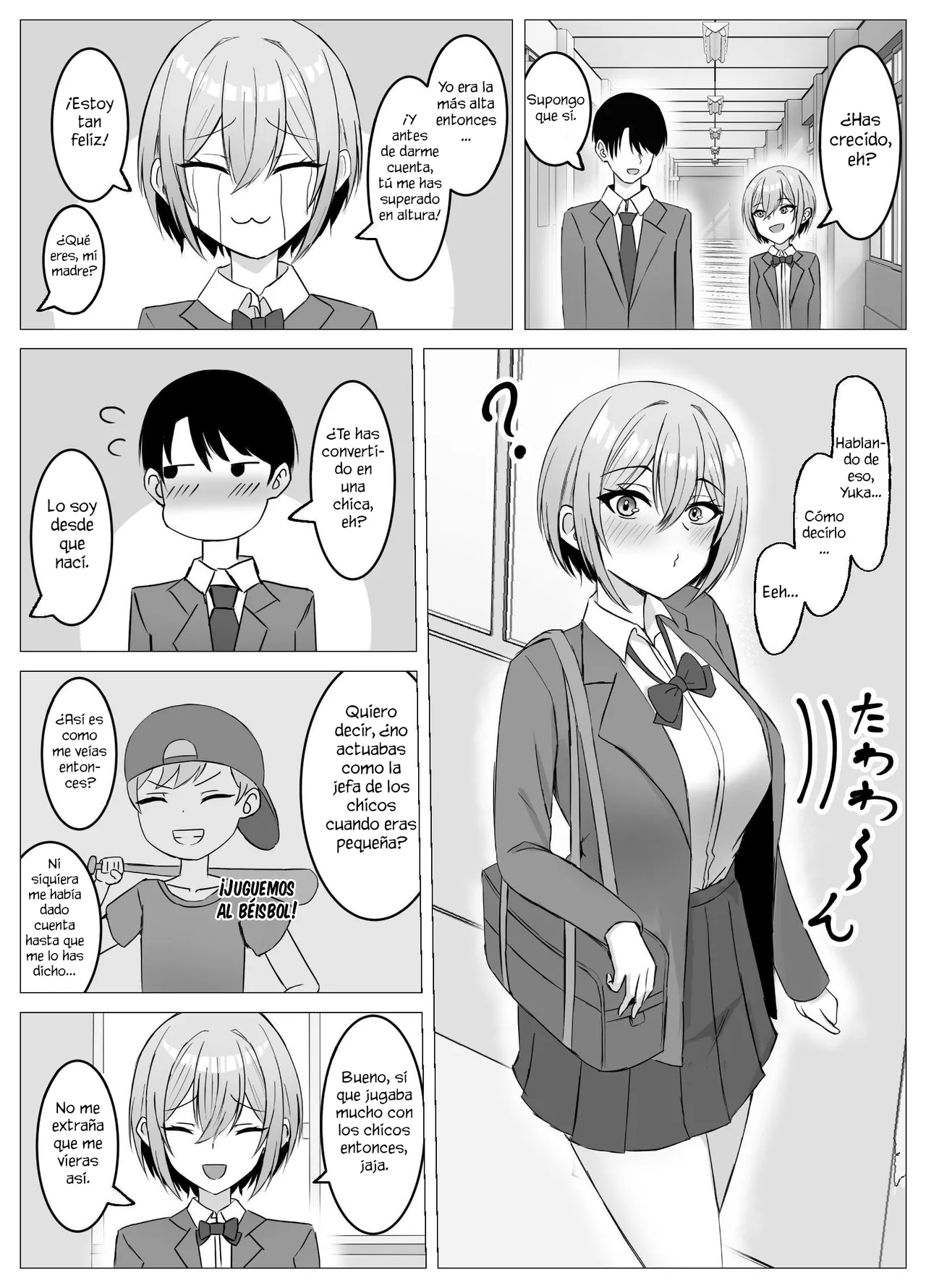 Me reuní con mi vieja amiga y crucé la línea. page 3 full