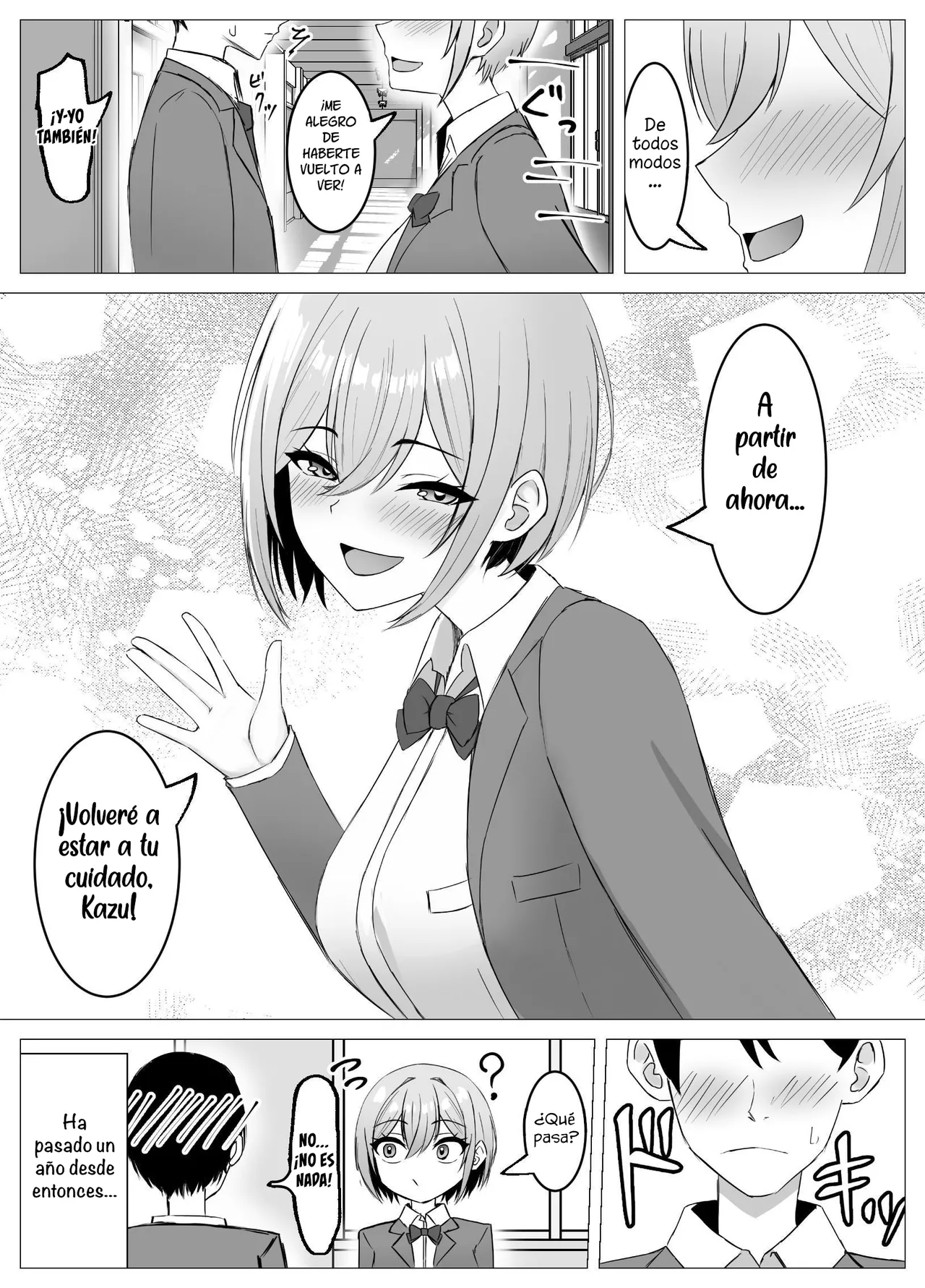 Me reuní con mi vieja amiga y crucé la línea. page 4 full