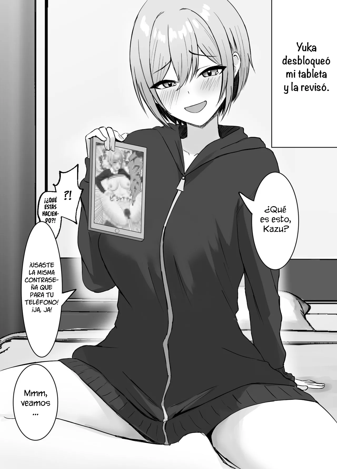 Me reuní con mi vieja amiga y crucé la línea. page 5 full