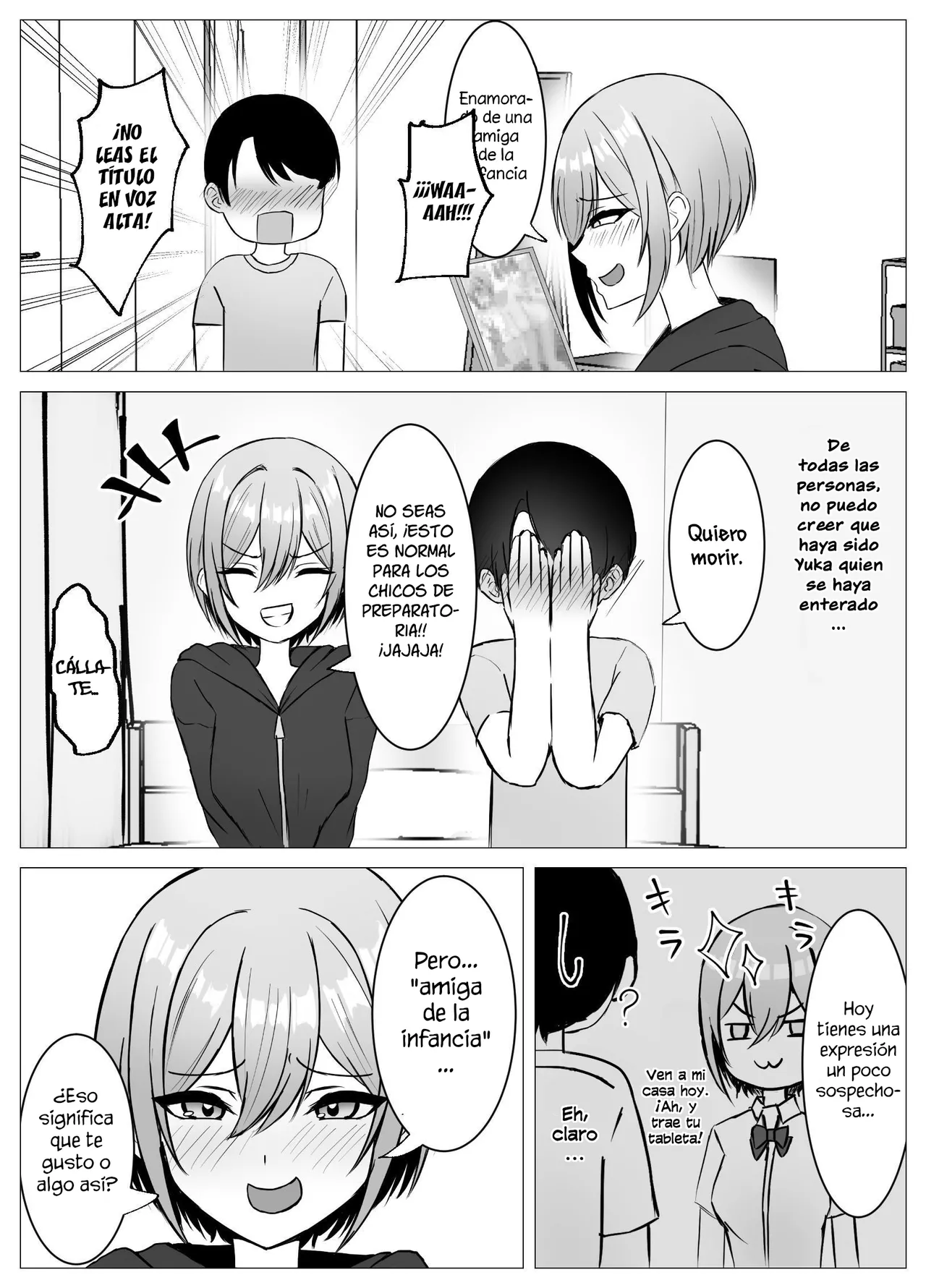 Me reuní con mi vieja amiga y crucé la línea. page 6 full