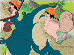 A Flying Fuck! Pan's Rigourous Training