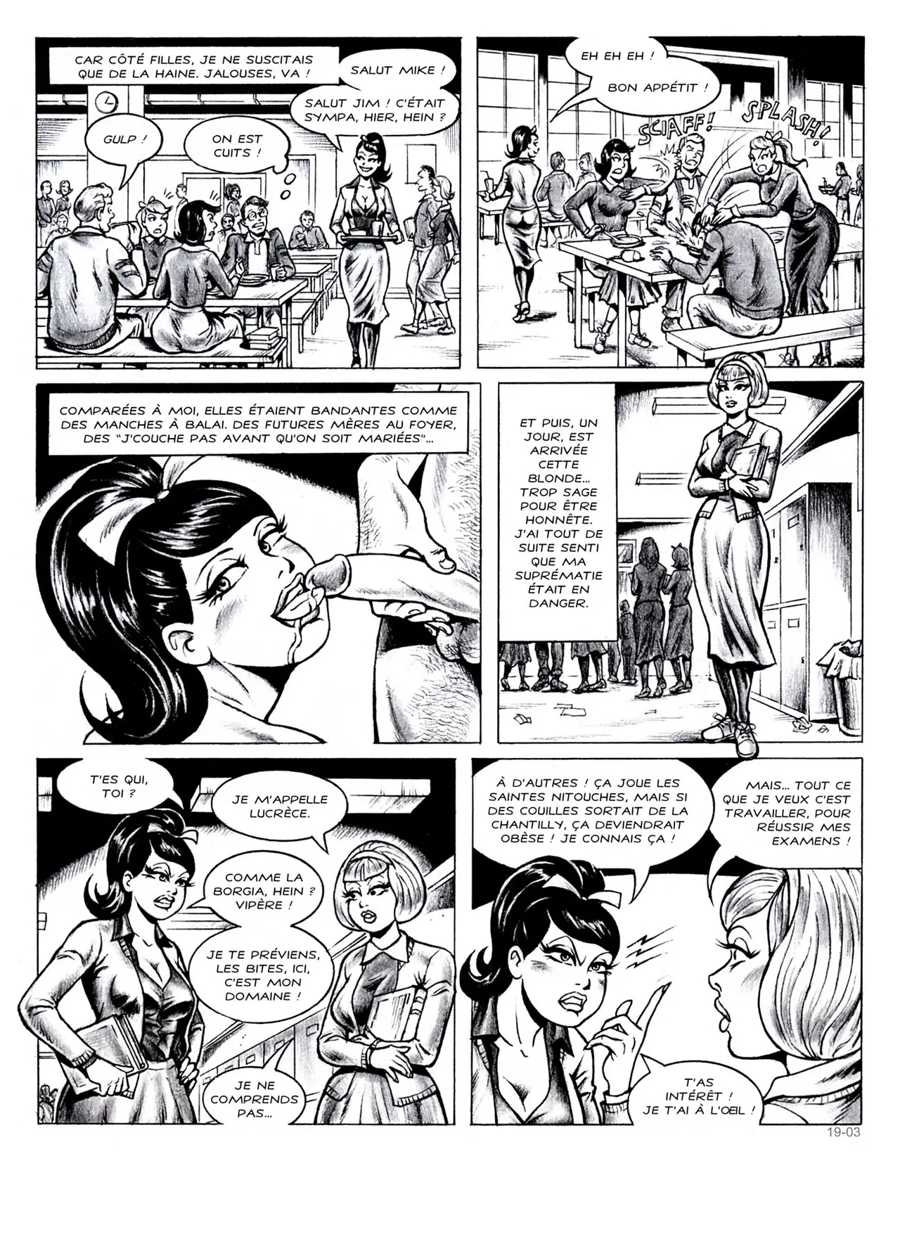 Nik Guerra & Celestino Pes - Les Histoires de Magenta #19 : Comment j'ai connu Lucrèce page 4 full