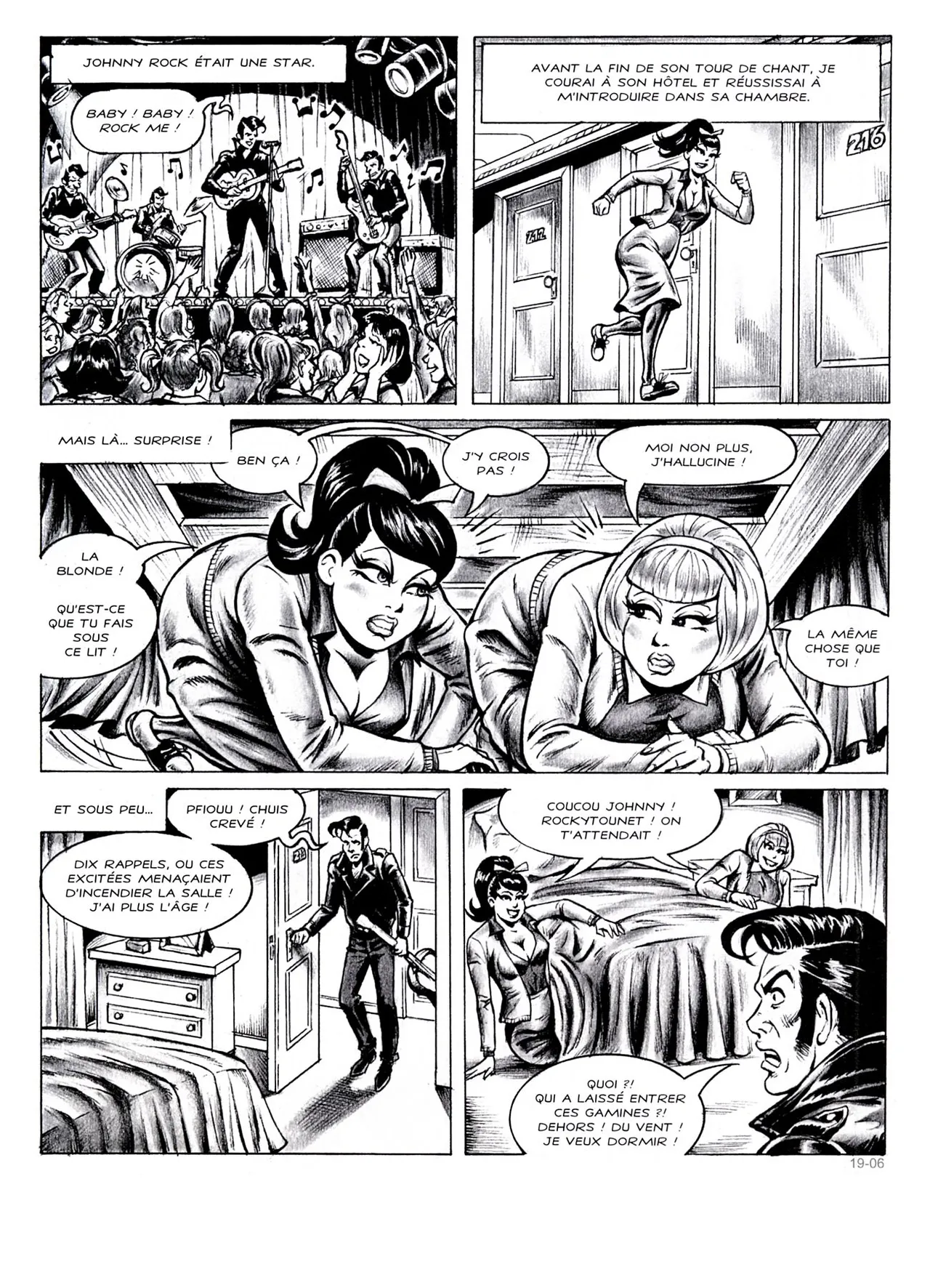 Nik Guerra & Celestino Pes - Les Histoires de Magenta #19 : Comment j'ai connu Lucrèce page 7 full