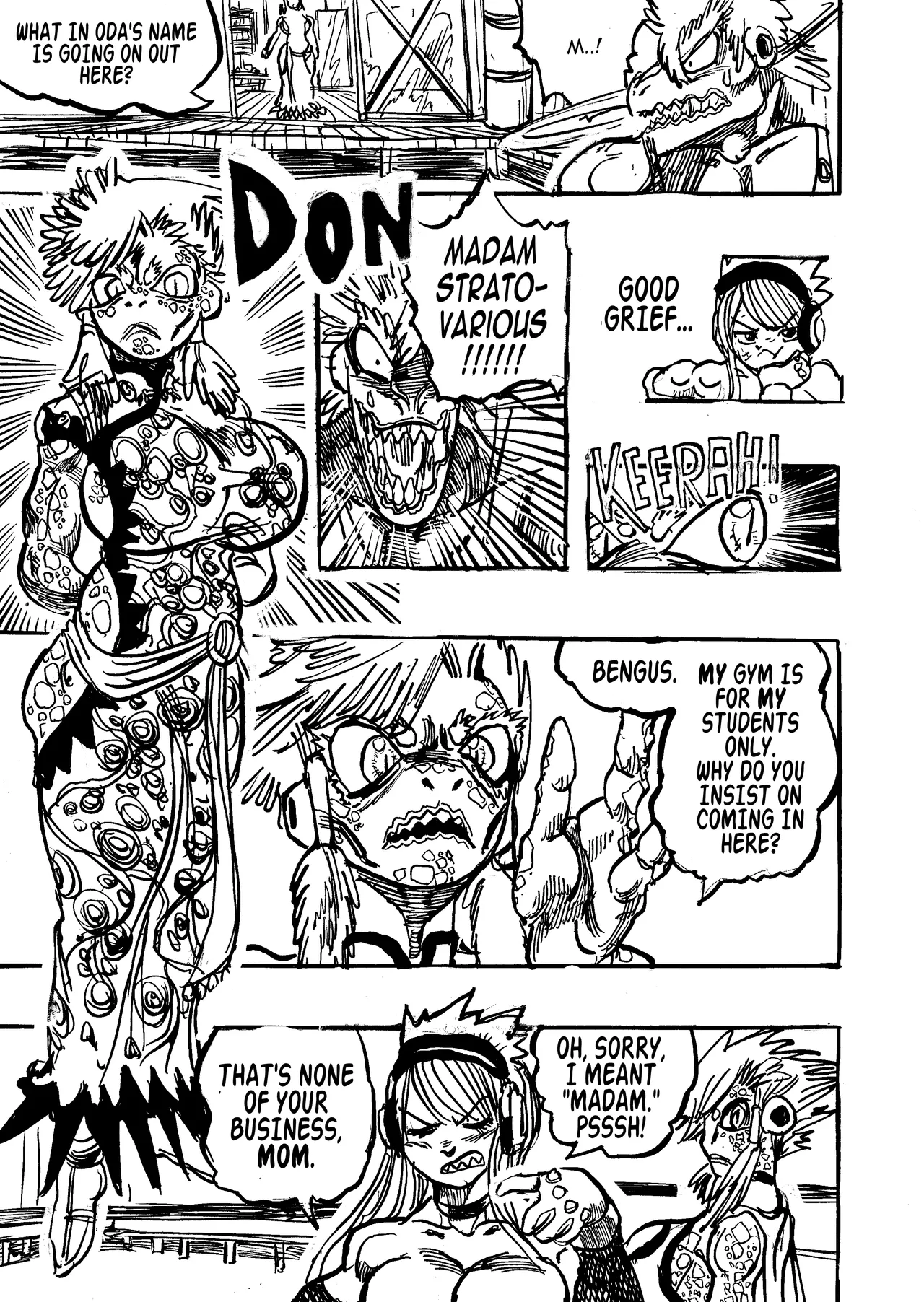 Genkai Toppa Wrestling! page 9 full