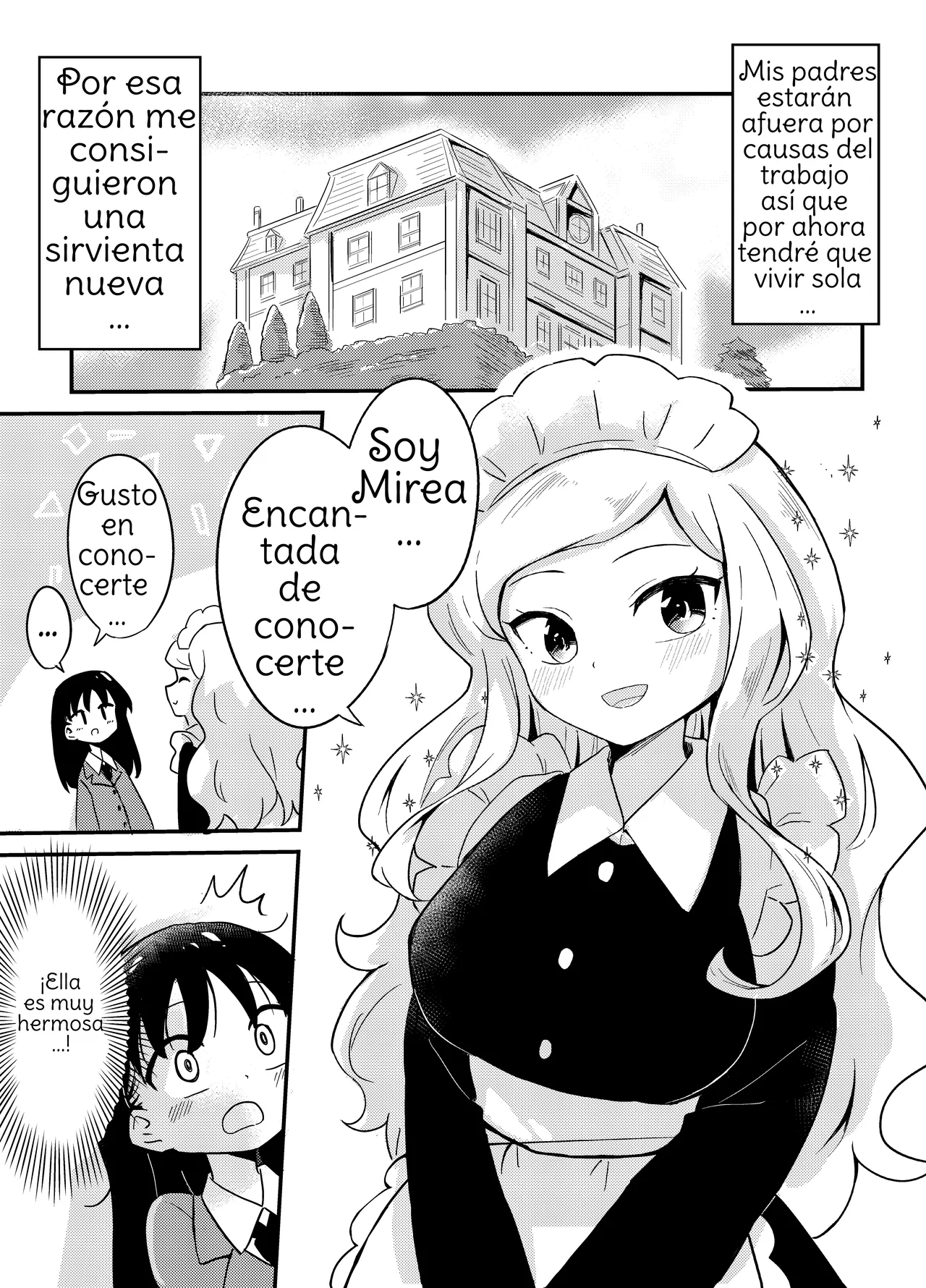 Yuri Succu Maid no Amaama Gohoushi  The Yuri Succubus Maid's Sweet Service page 2 full