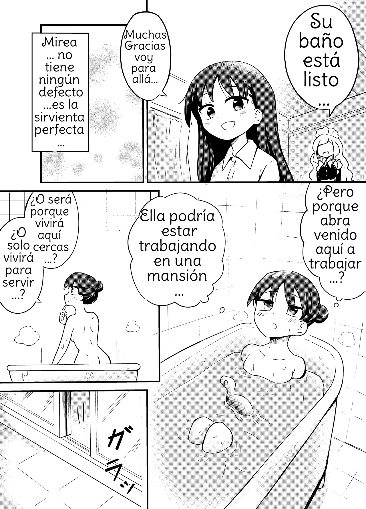 Yuri Succu Maid no Amaama Gohoushi  The Yuri Succubus Maid's Sweet Service page 4 full