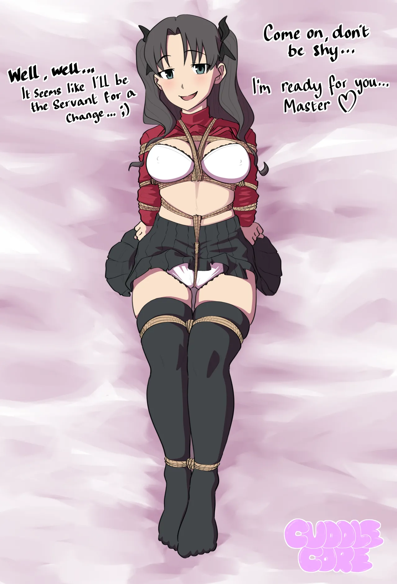 Rin Tohsaka Bondage Pack page 2 full