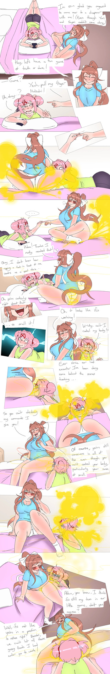 [Lazei] Monika's Truth or Dare Game cover