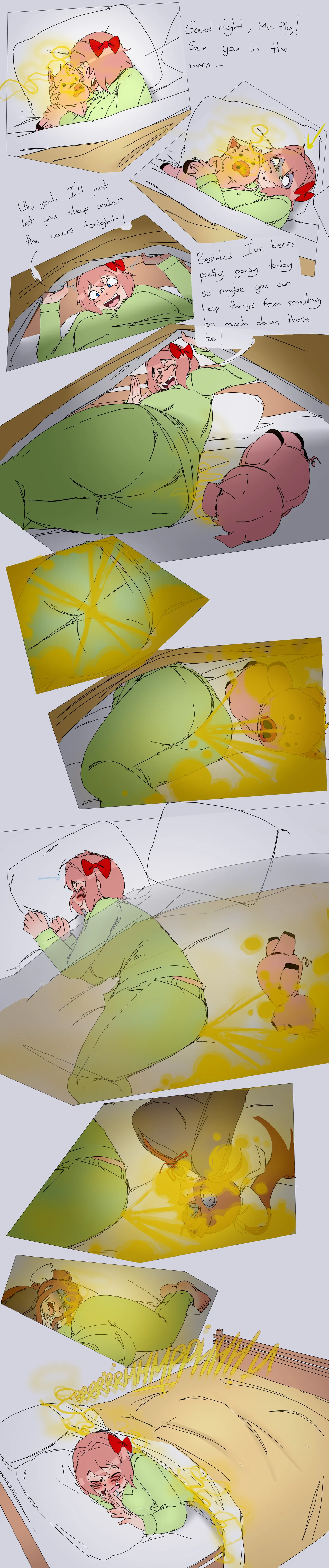 Sayori's Emergency Fart Cushion page 5 full