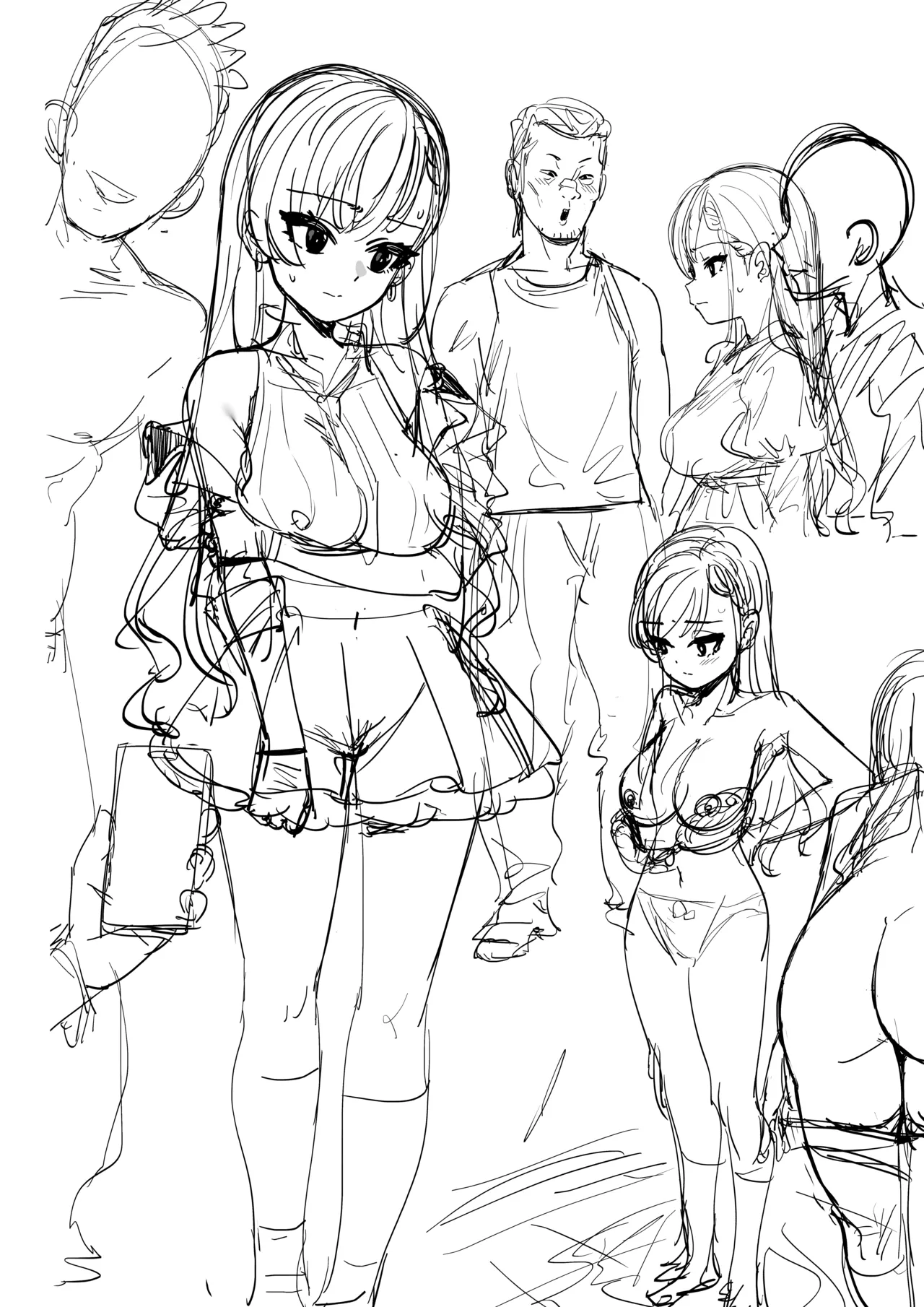반 친구들이 하라는대로 하는 하쨩 page 12 full