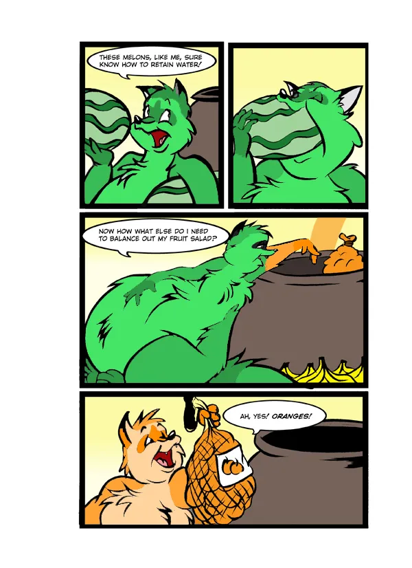 The Adventures of Ragnar Wolfcoon: Taste the Rainbow page 11 full