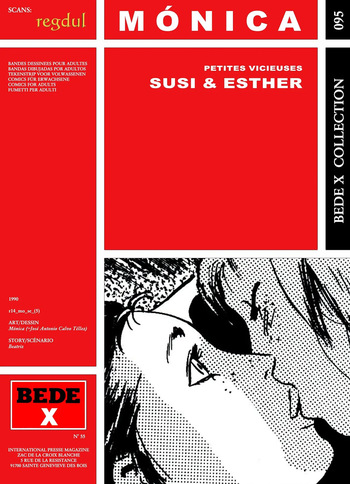 [Bede X 95] Mónica [= José Antonio Calvo Téllez] & Beatriz [= Santiago Segura] - Petites vicieuses : Susi & Esther cover