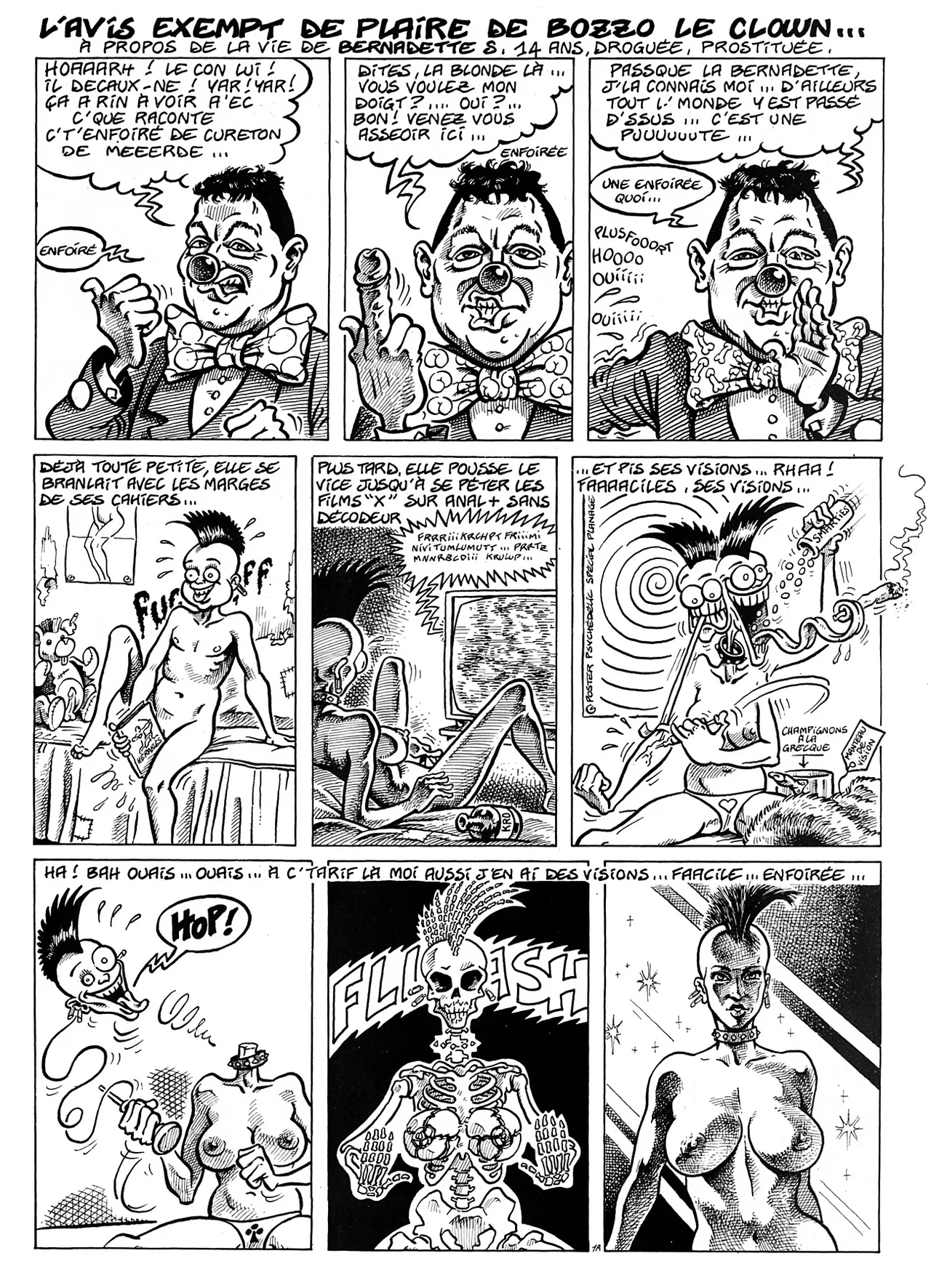 Jakez Bihan  & Merch - L'avis exempt de plaire de Bozzo le Clown … page 2 full