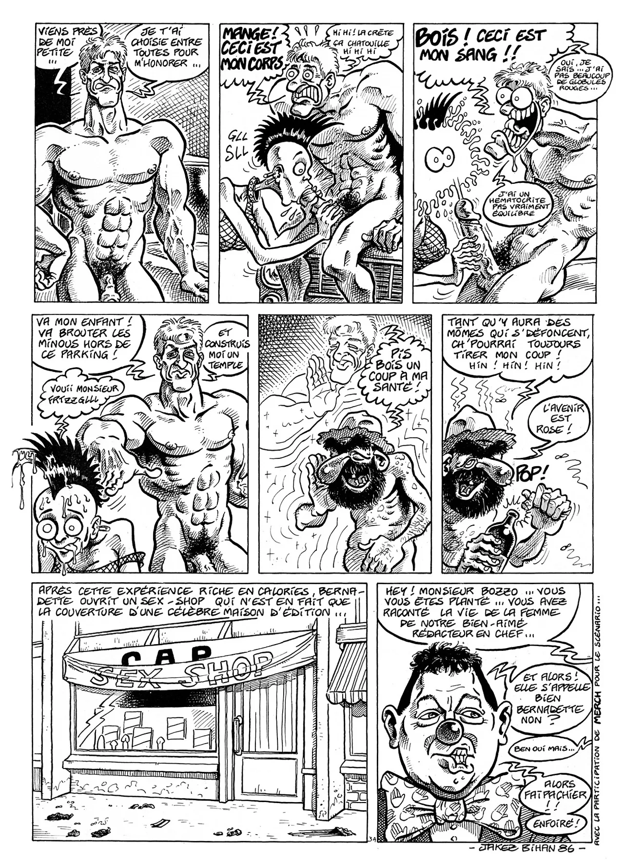 Jakez Bihan  & Merch - L'avis exempt de plaire de Bozzo le Clown … page 4 full