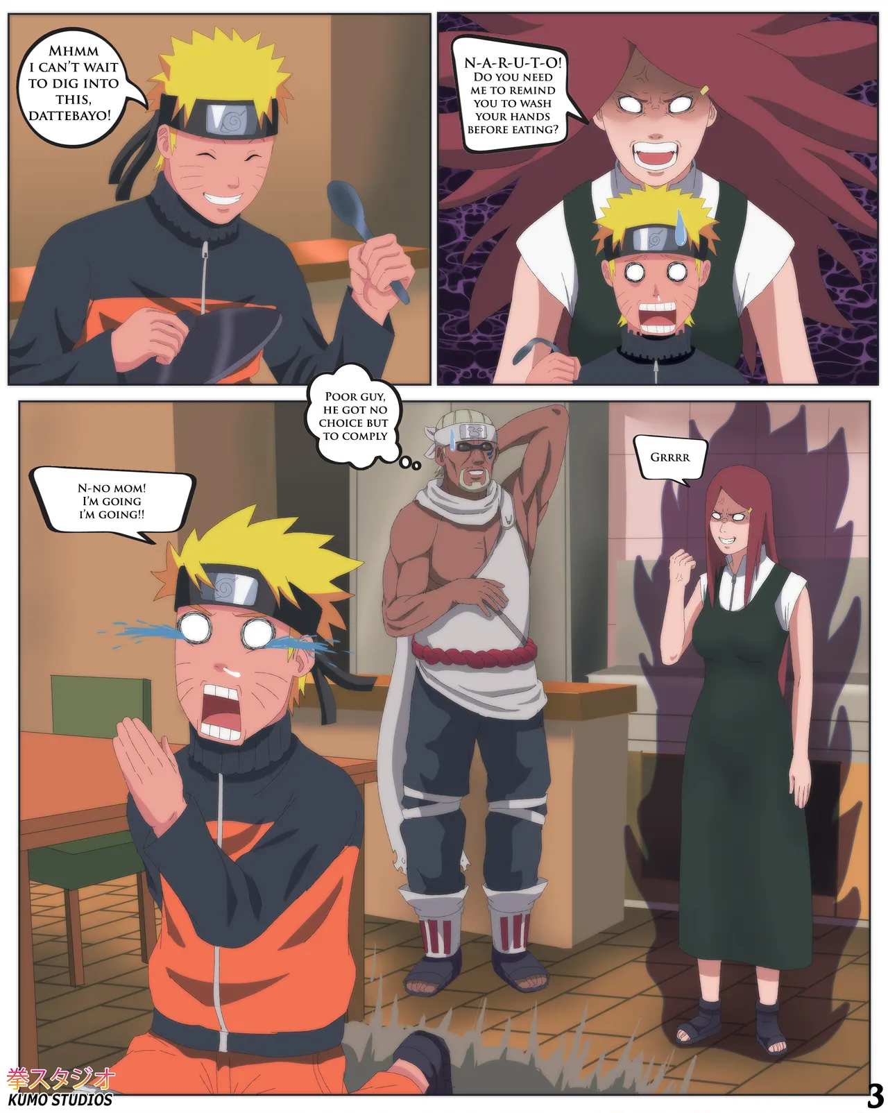 NARUTO'S MOM by Kumostudios page 4 full