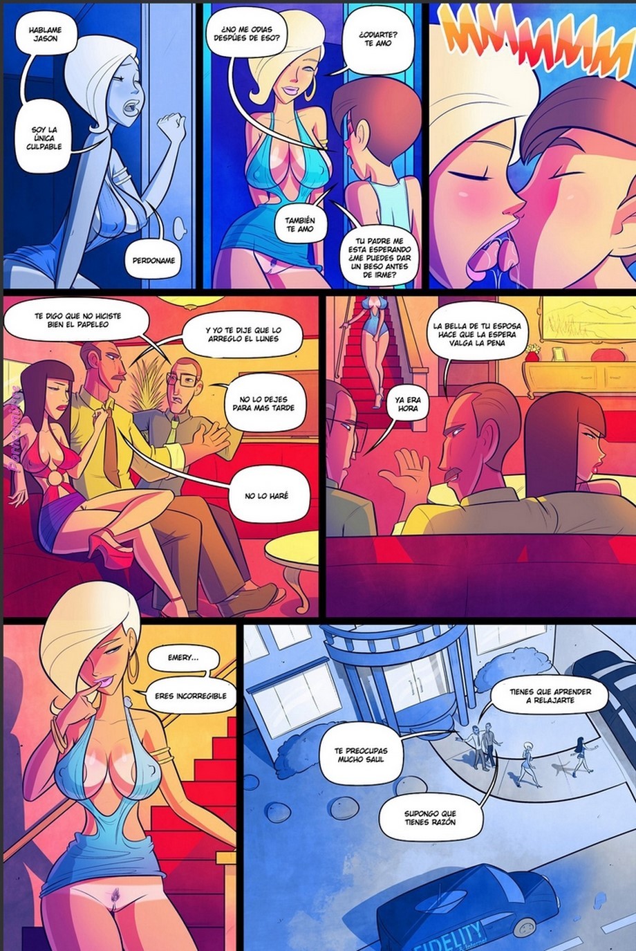 A Model Life  1-4 EN ESCRITURA page 9 full