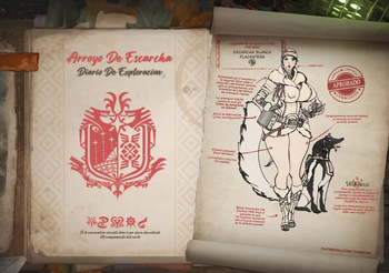 Hoarfrost Reach Exploration Diary (en proceso) [Spanish] [Olimpo no Fansub] cover