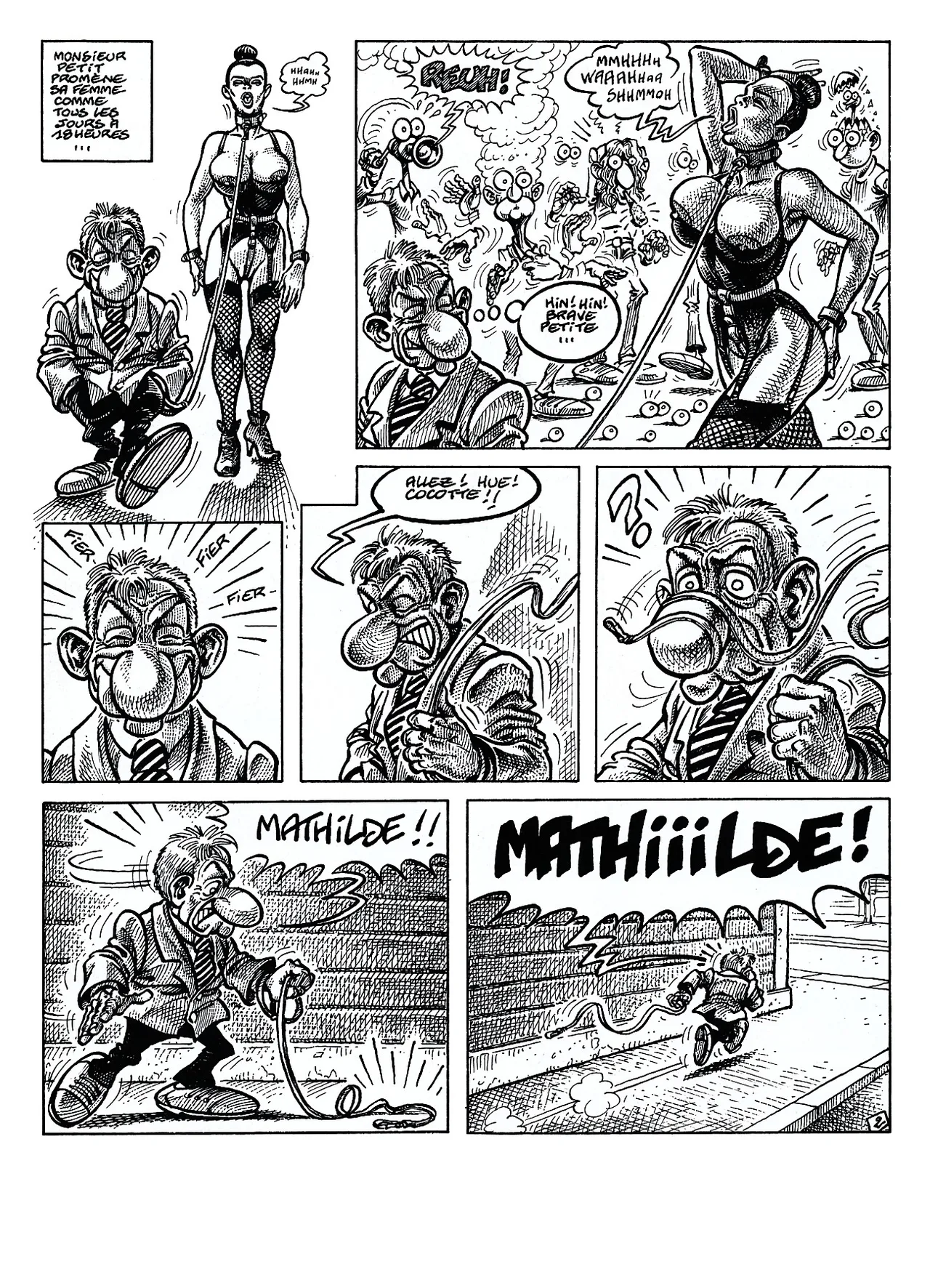 Jakez Bihan  - Monsieur Petit contre Superman IV page 3 full